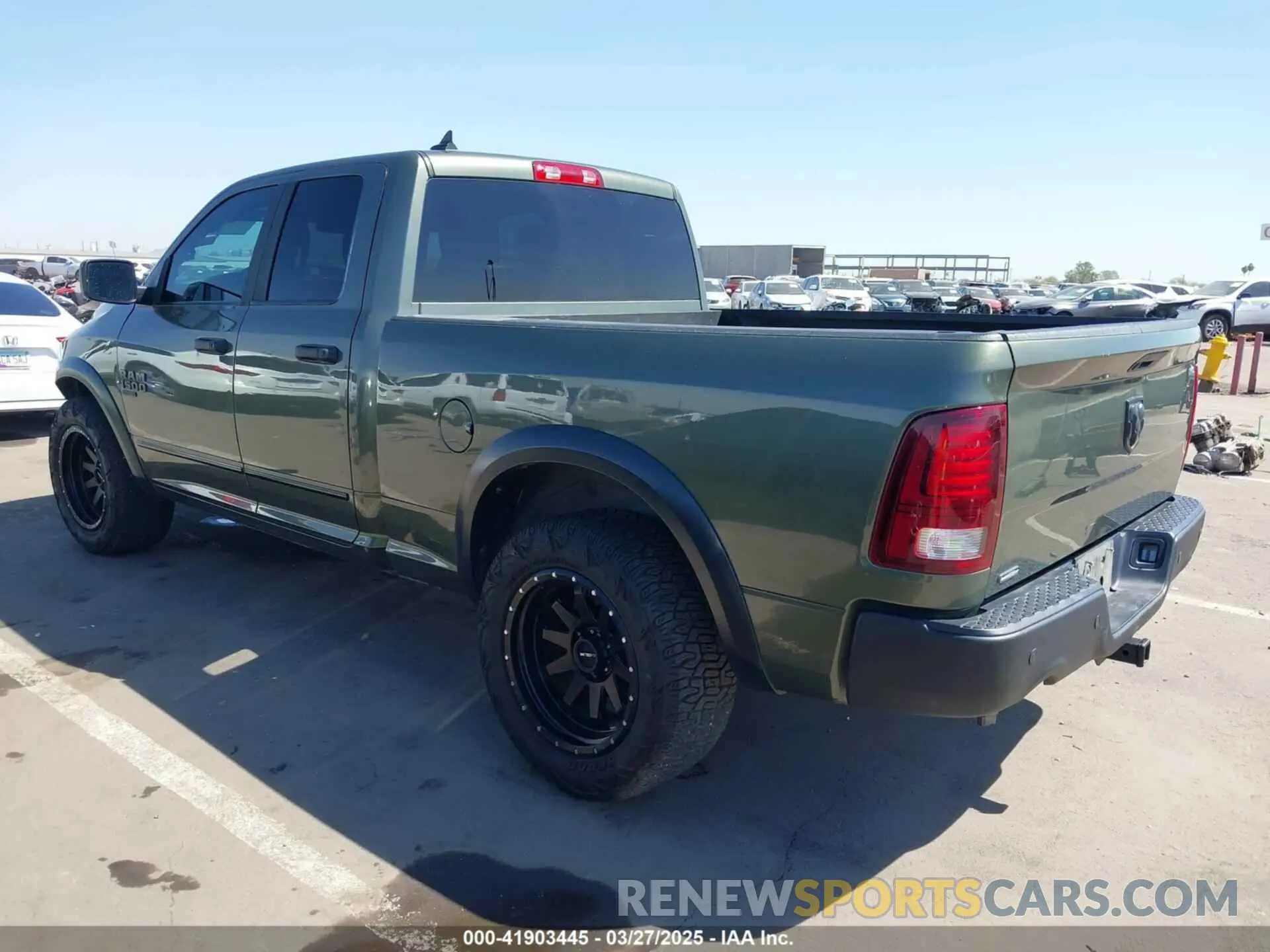 3 Photograph of a damaged car 1C6RR6GG5MS586277 RAM 1500 CLASSIC 2021