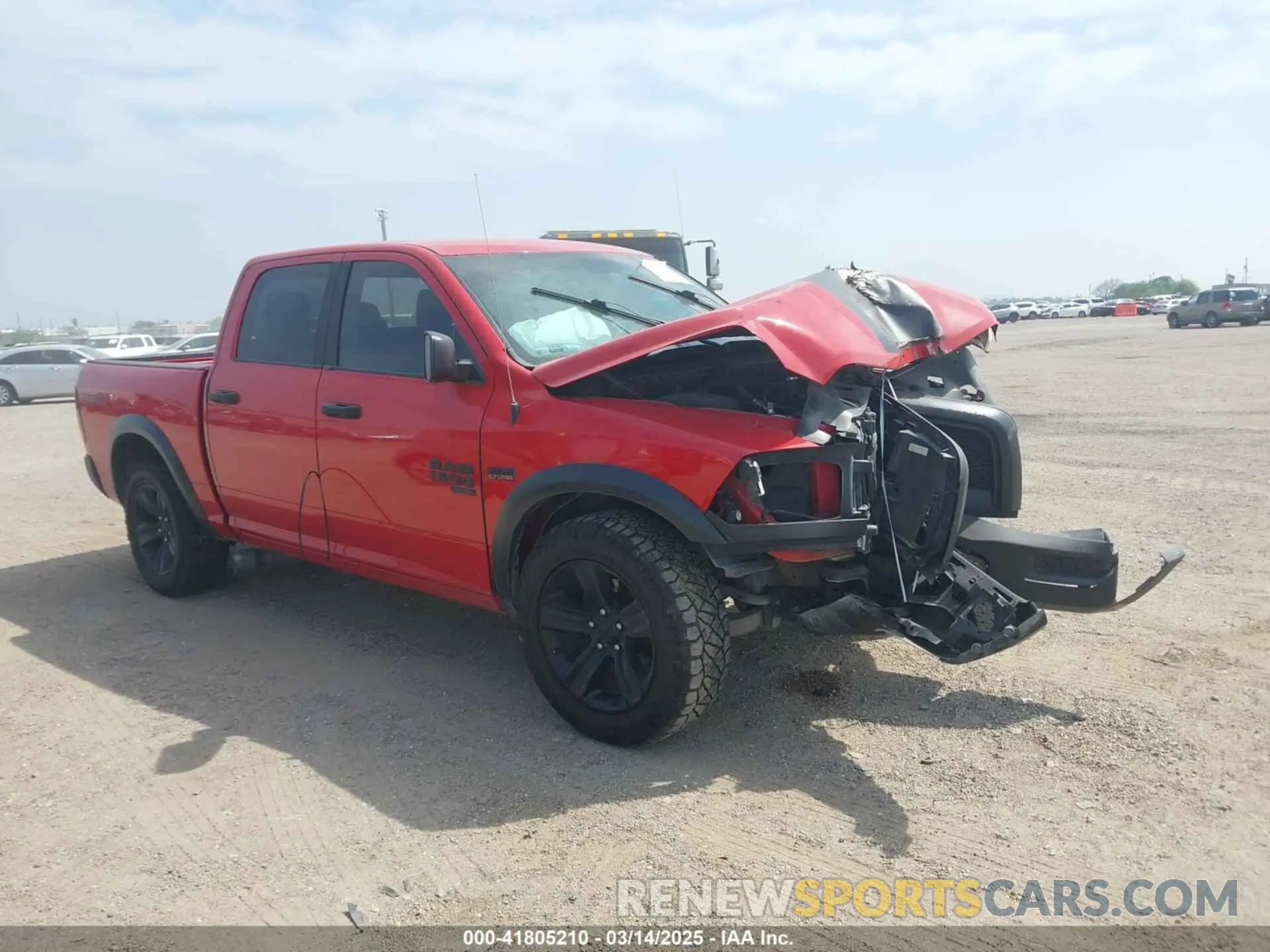 13 Photograph of a damaged car 1C6RR6LTXMS560440 RAM 1500 CLASSIC 2021
