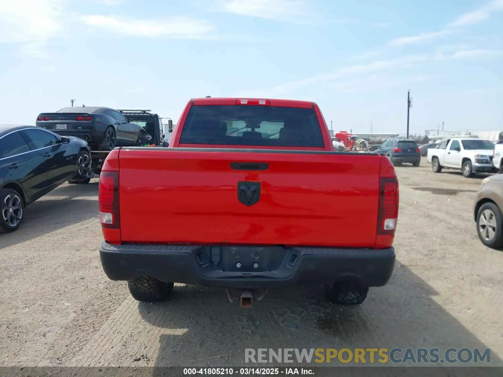 16 Photograph of a damaged car 1C6RR6LTXMS560440 RAM 1500 CLASSIC 2021