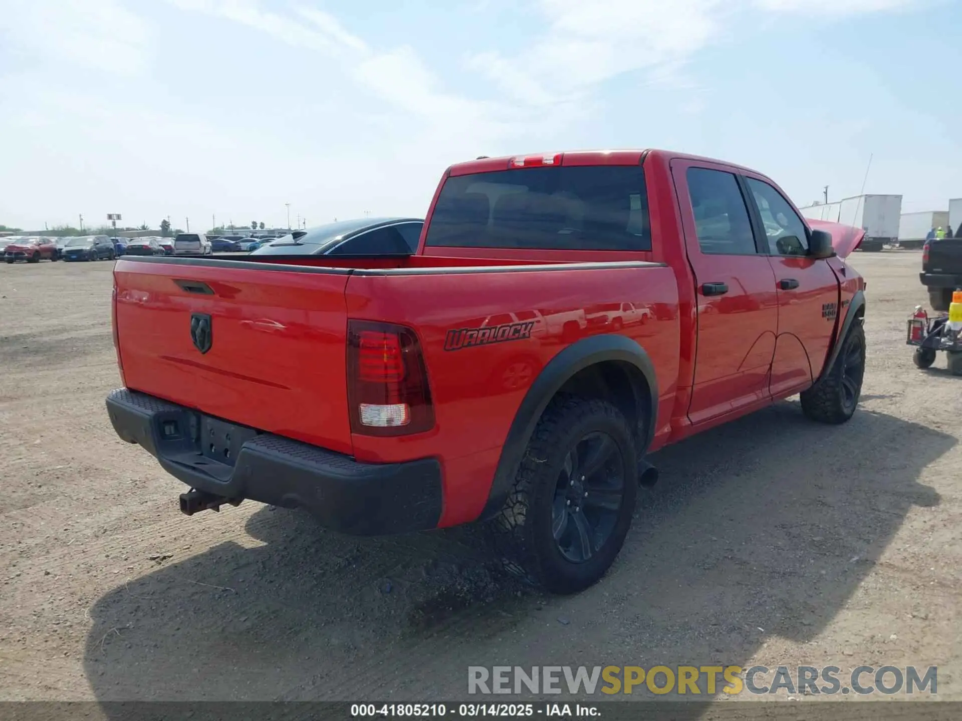 4 Photograph of a damaged car 1C6RR6LTXMS560440 RAM 1500 CLASSIC 2021