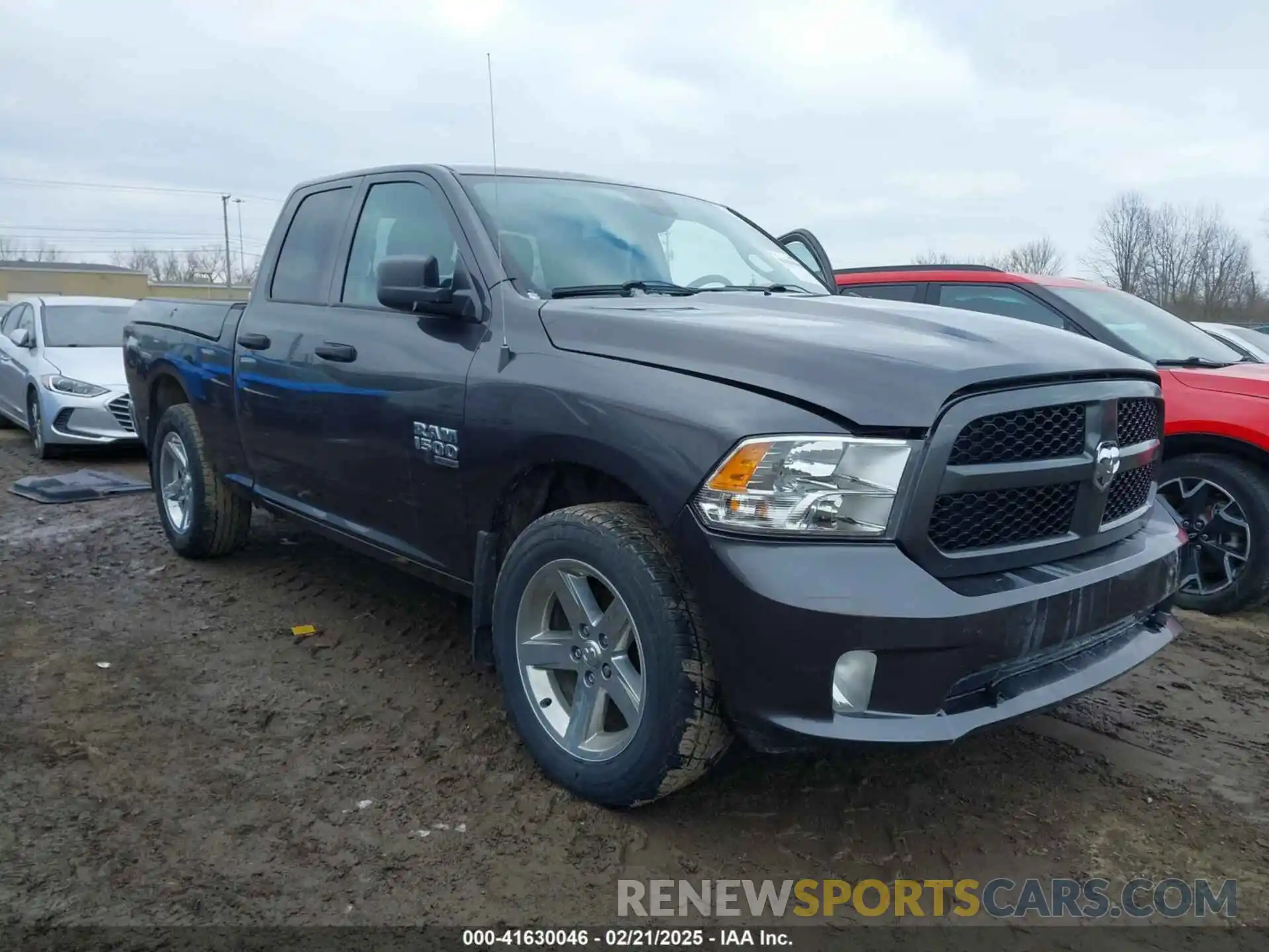 1 Photograph of a damaged car 1C6RR7FG0MS513972 RAM 1500 CLASSIC 2021