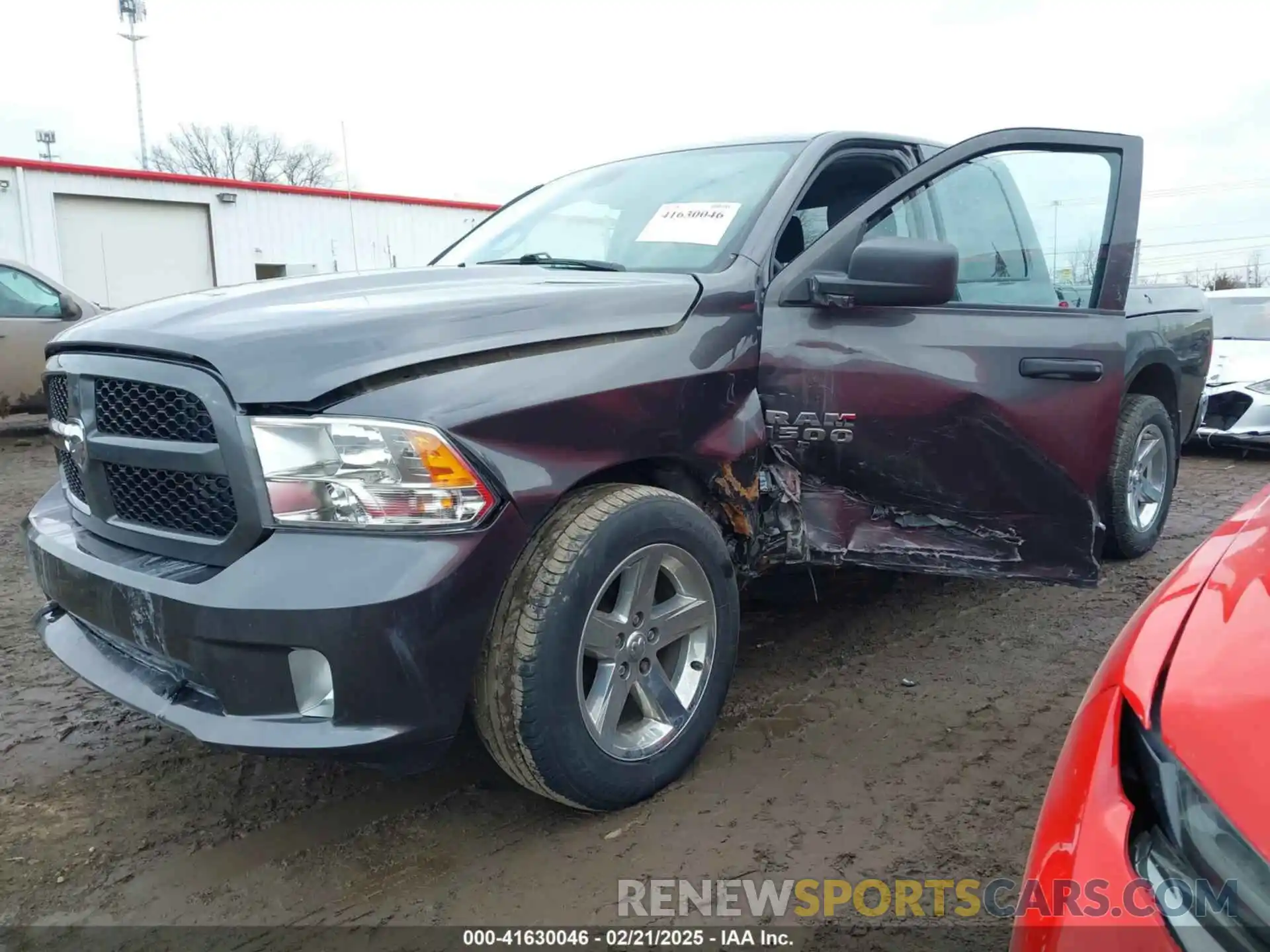 2 Photograph of a damaged car 1C6RR7FG0MS513972 RAM 1500 CLASSIC 2021