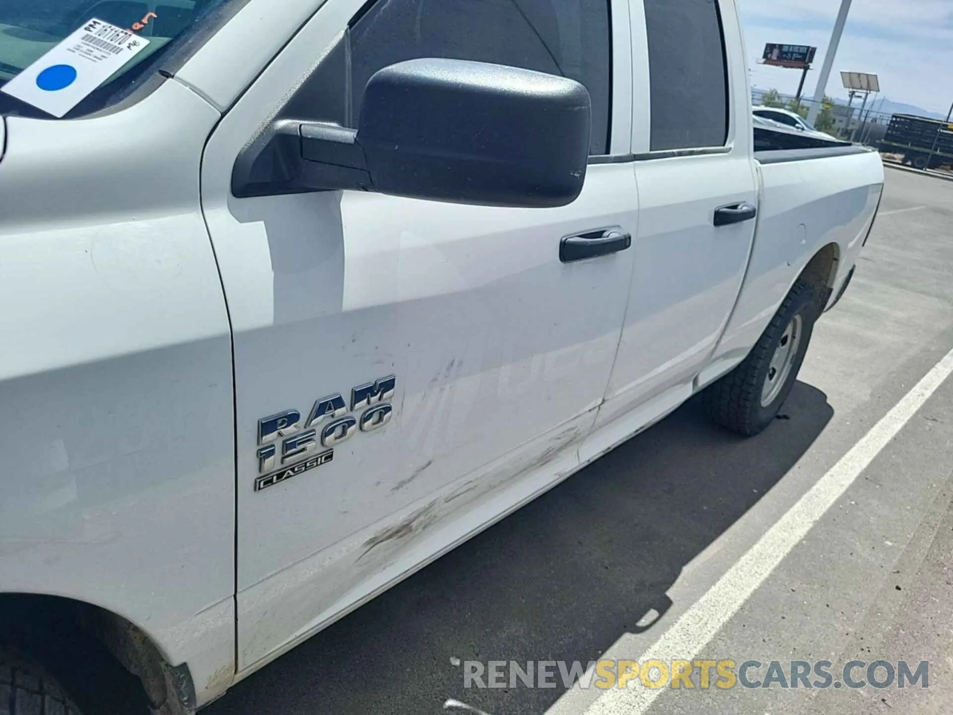 22 Photograph of a damaged car 1C6RR7FG2MS577723 RAM 1500 CLASSIC 2021