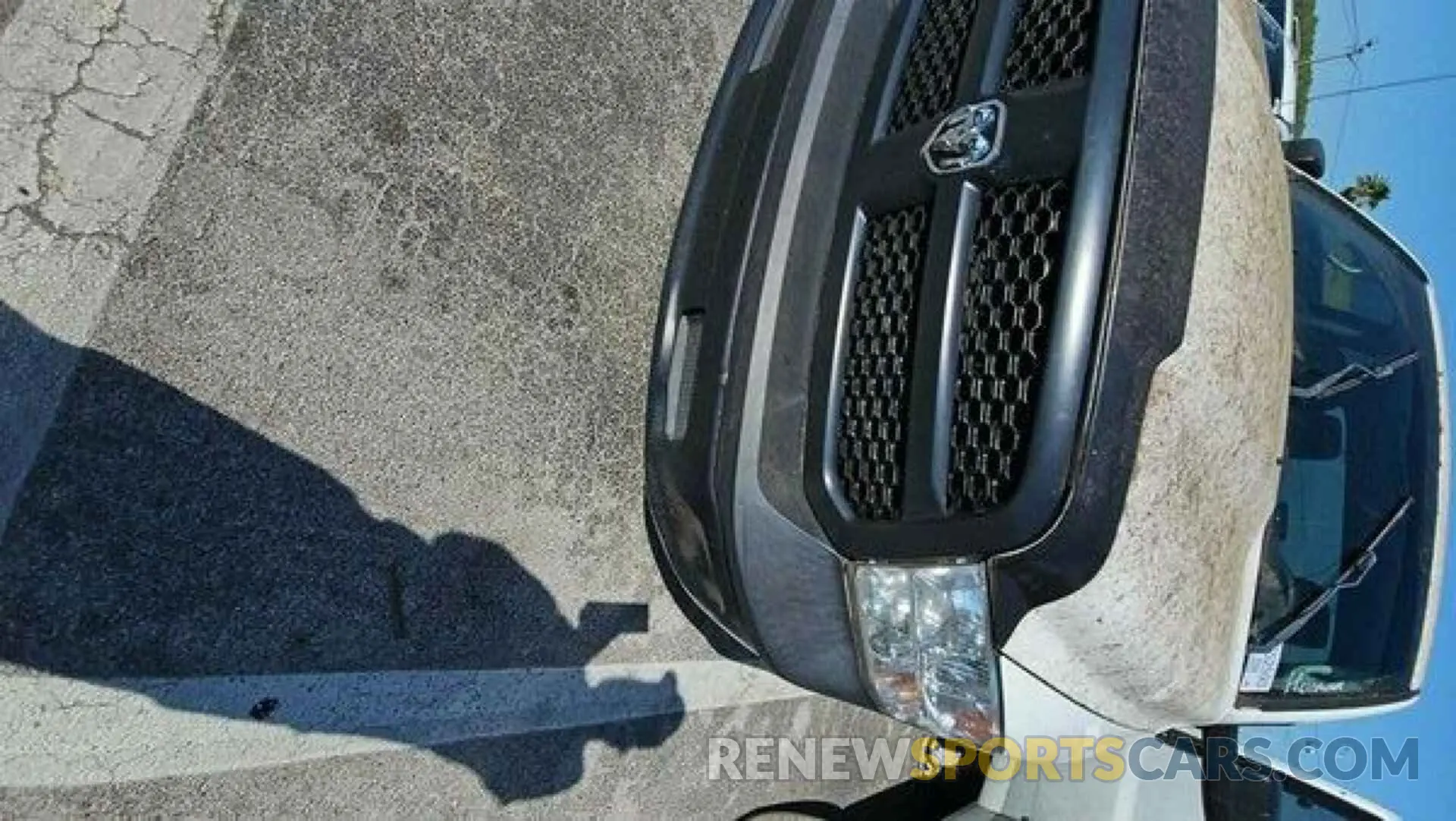 10 Photograph of a damaged car 1C6RR7FG4MS555514 RAM 1500 CLASSIC 2021