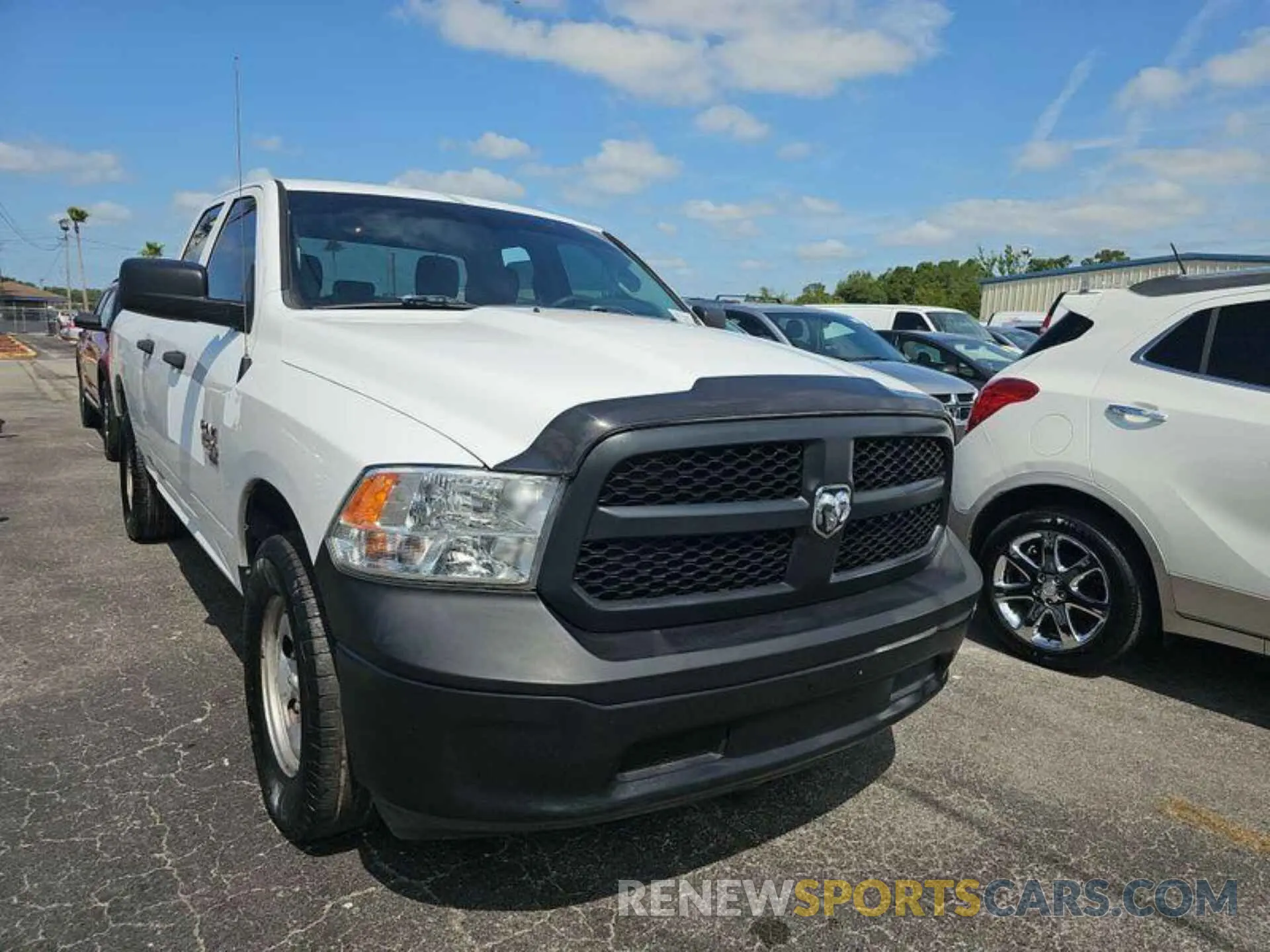 2 Photograph of a damaged car 1C6RR7FG4MS555514 RAM 1500 CLASSIC 2021