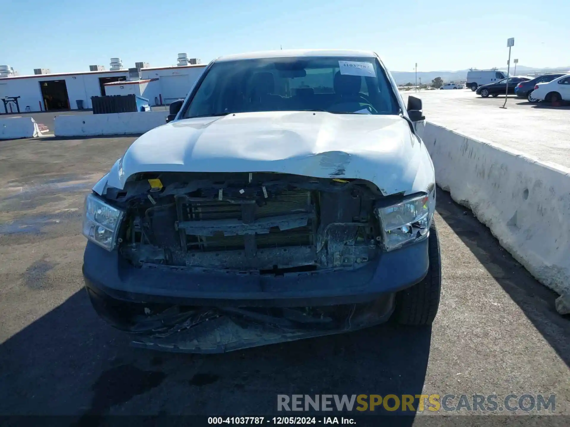 12 Photograph of a damaged car 1C6RR7FG8MS577712 RAM 1500 CLASSIC 2021