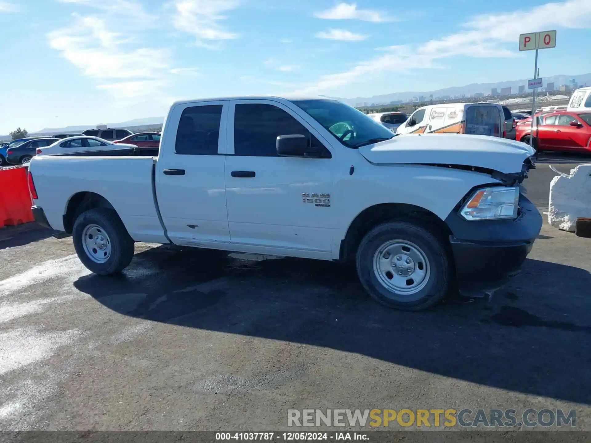 13 Photograph of a damaged car 1C6RR7FG8MS577712 RAM 1500 CLASSIC 2021