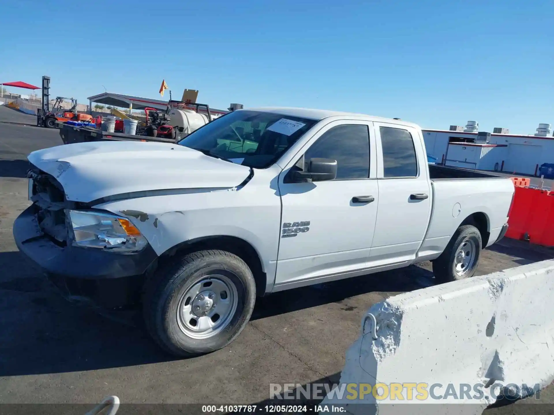 14 Photograph of a damaged car 1C6RR7FG8MS577712 RAM 1500 CLASSIC 2021