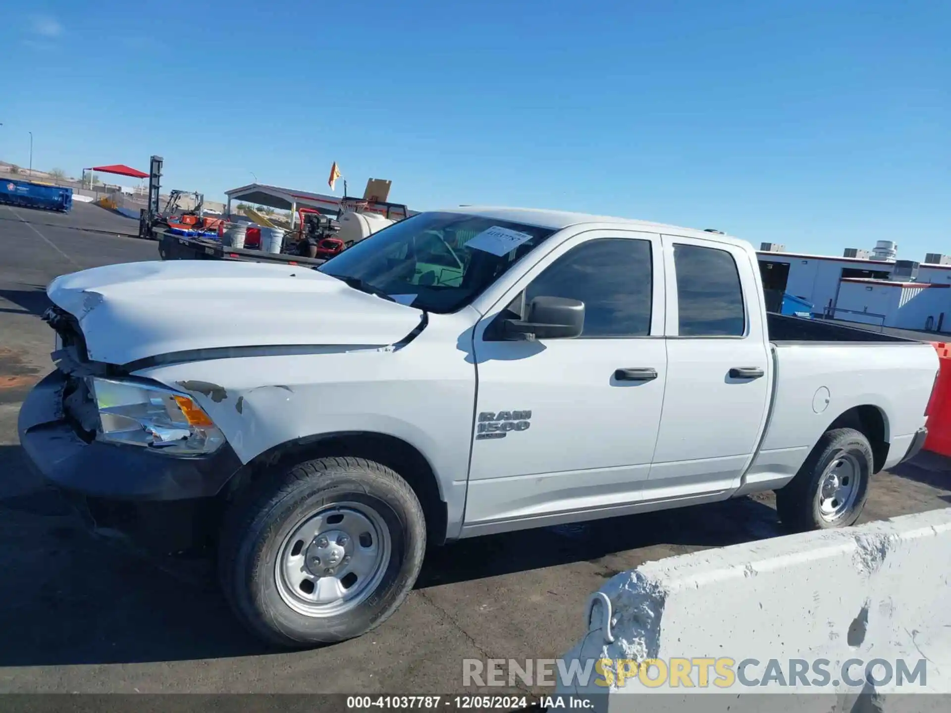 17 Photograph of a damaged car 1C6RR7FG8MS577712 RAM 1500 CLASSIC 2021