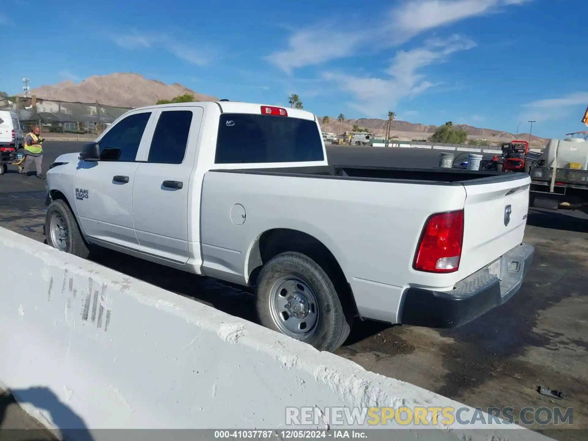 3 Photograph of a damaged car 1C6RR7FG8MS577712 RAM 1500 CLASSIC 2021