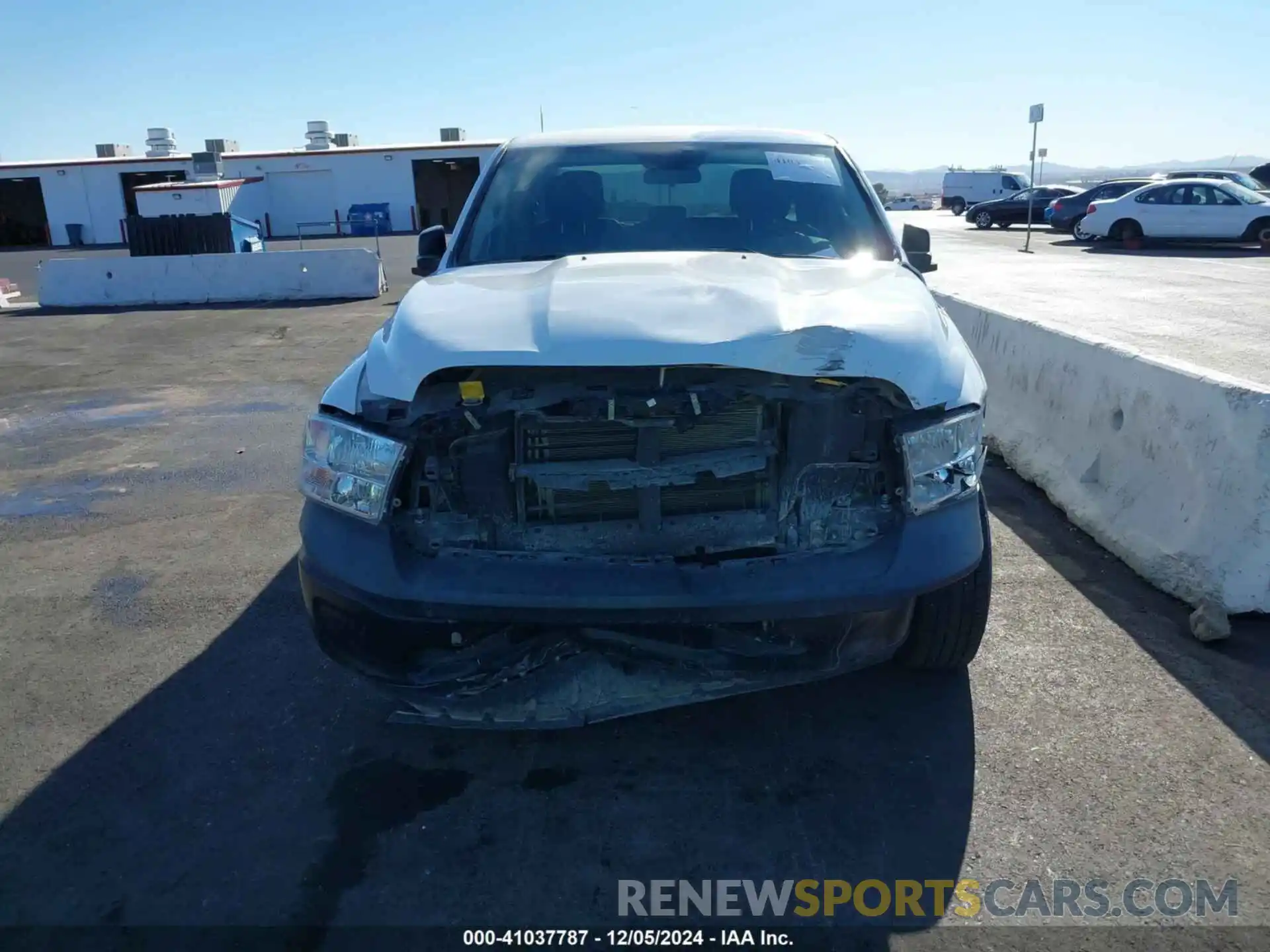 6 Photograph of a damaged car 1C6RR7FG8MS577712 RAM 1500 CLASSIC 2021