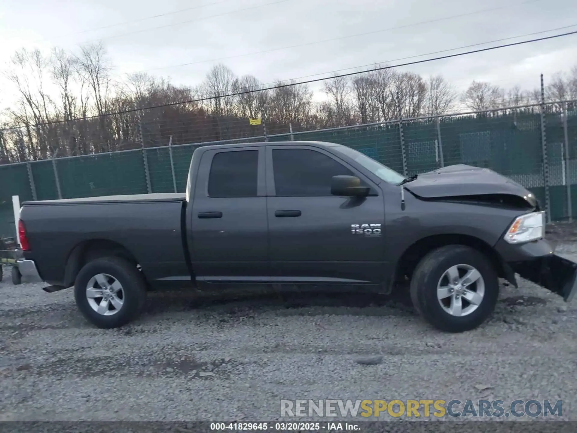 13 Photograph of a damaged car 1C6RR7FGXMS515681 RAM 1500 CLASSIC 2021