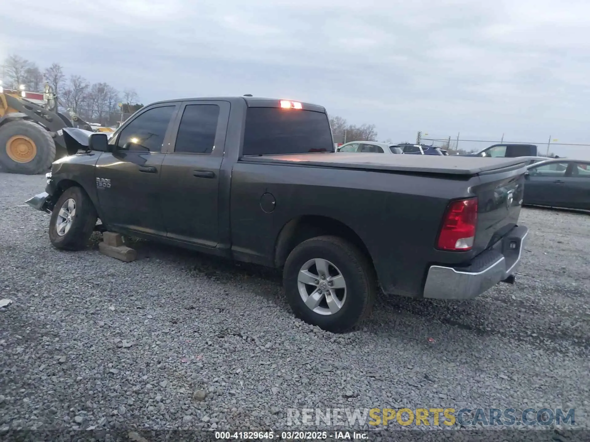 3 Photograph of a damaged car 1C6RR7FGXMS515681 RAM 1500 CLASSIC 2021