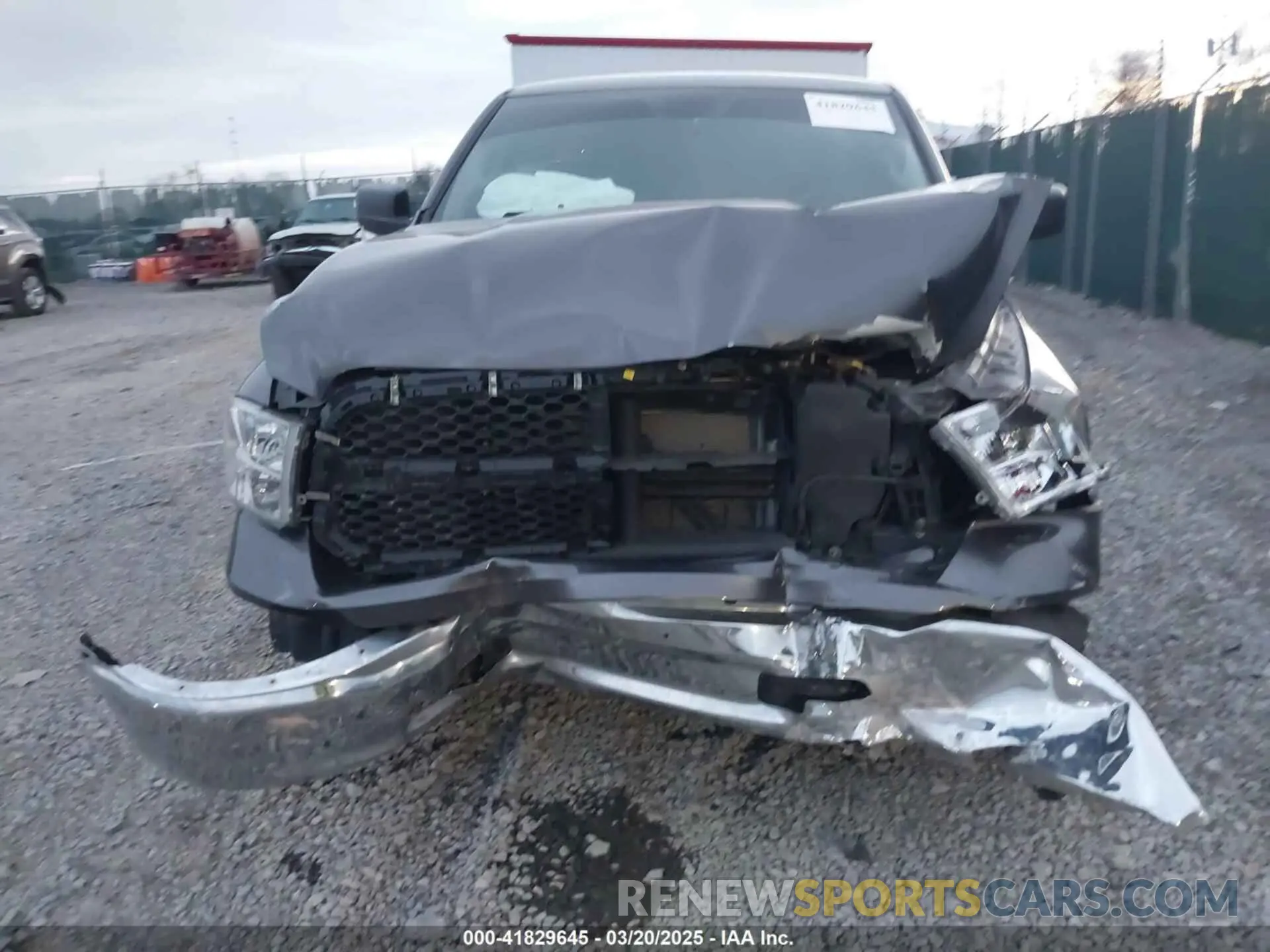 6 Photograph of a damaged car 1C6RR7FGXMS515681 RAM 1500 CLASSIC 2021