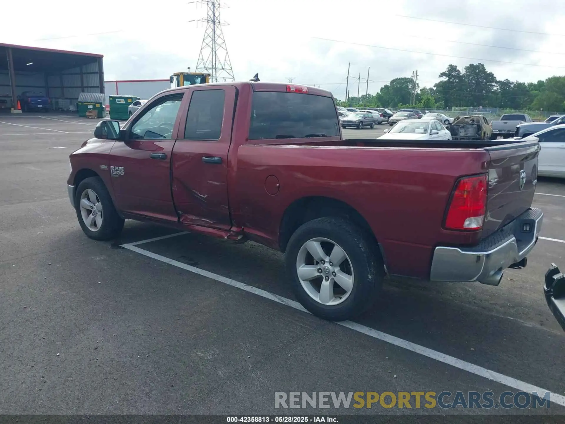 3 Photograph of a damaged car 1C6RR7FT6MS579178 RAM 1500 CLASSIC 2021