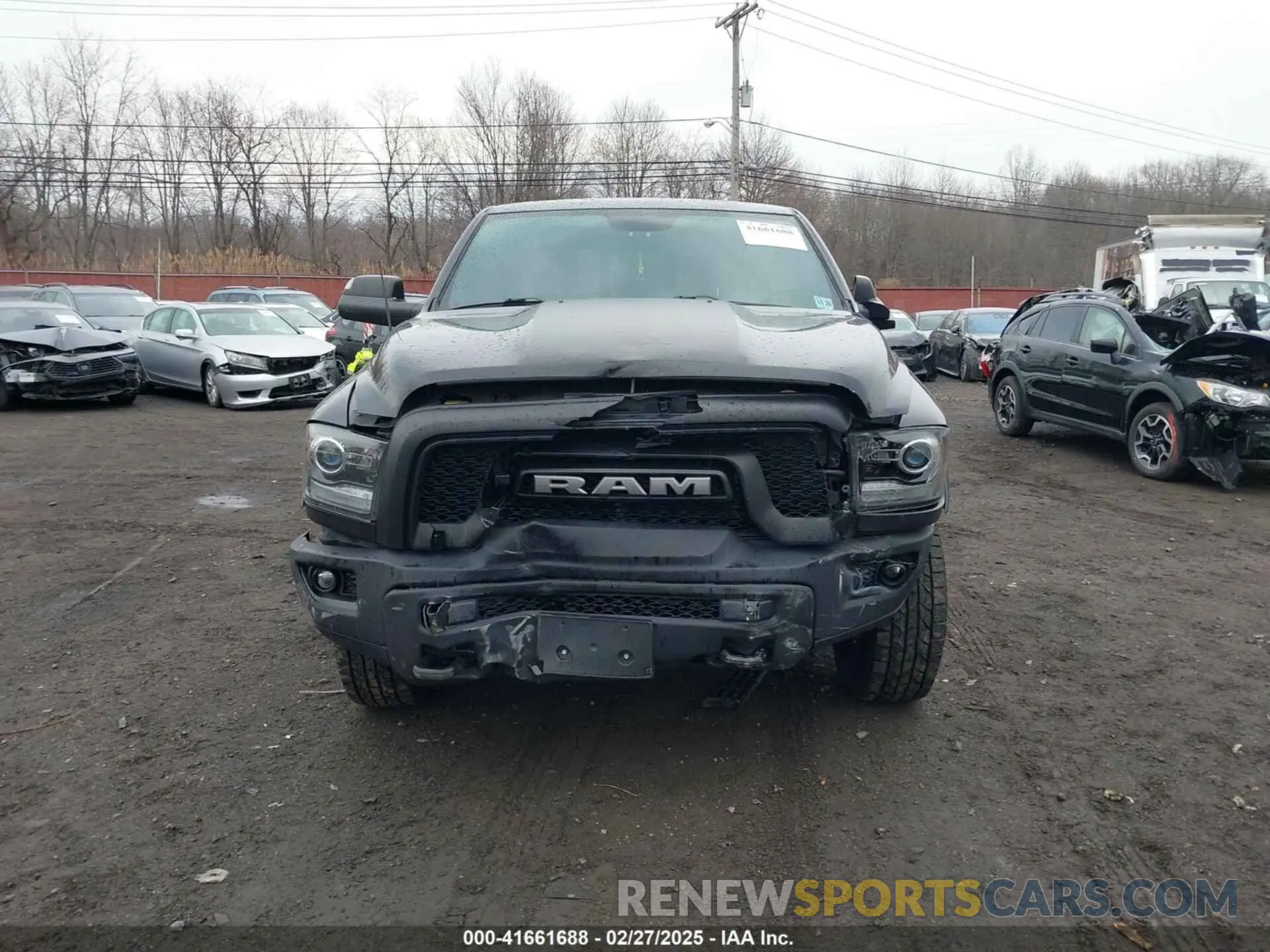 12 Photograph of a damaged car 1C6RR7GG0MS555492 RAM 1500 CLASSIC 2021