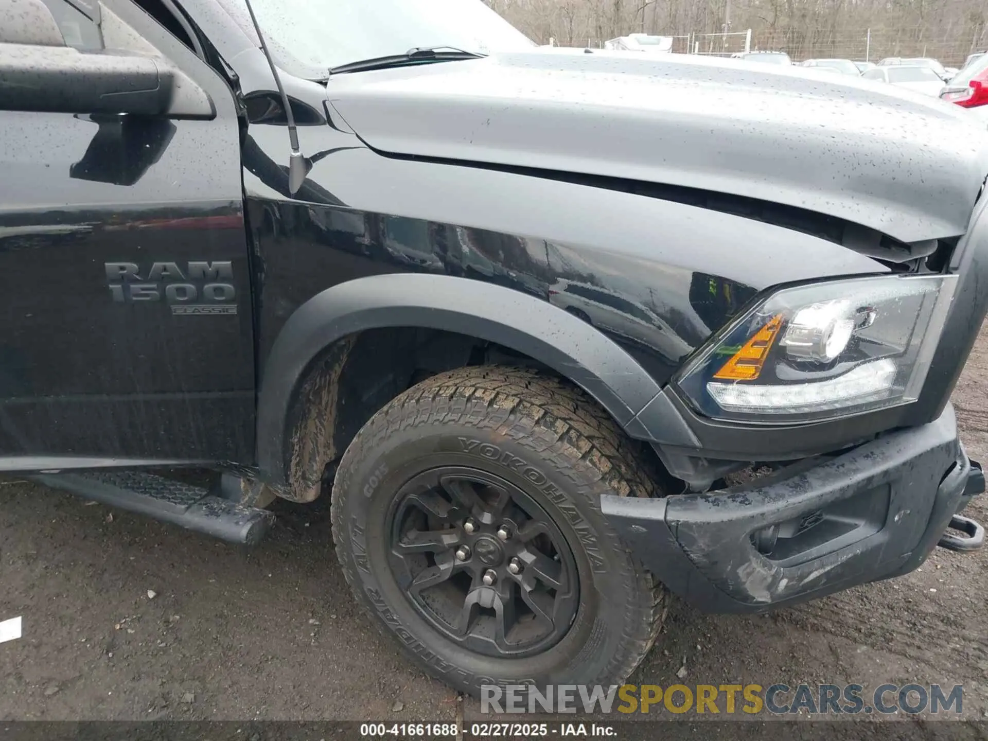 18 Photograph of a damaged car 1C6RR7GG0MS555492 RAM 1500 CLASSIC 2021