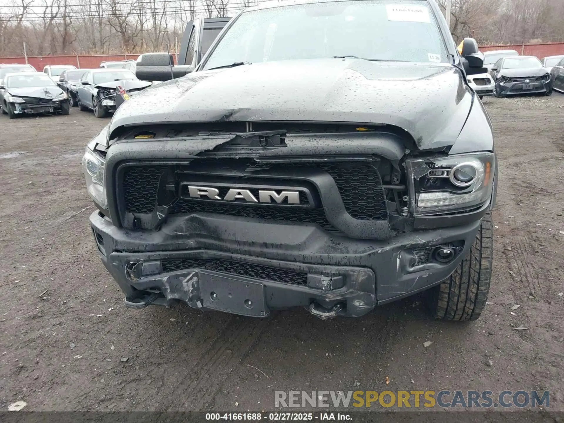 6 Photograph of a damaged car 1C6RR7GG0MS555492 RAM 1500 CLASSIC 2021