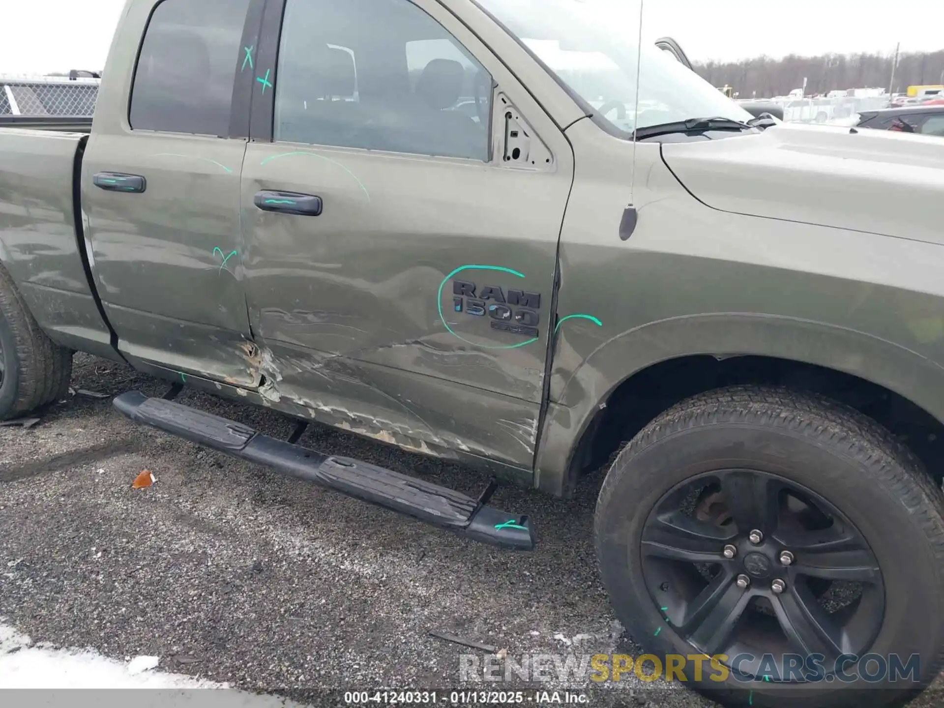 6 Photograph of a damaged car 1C6RR7GG1MS531086 RAM 1500 CLASSIC 2021