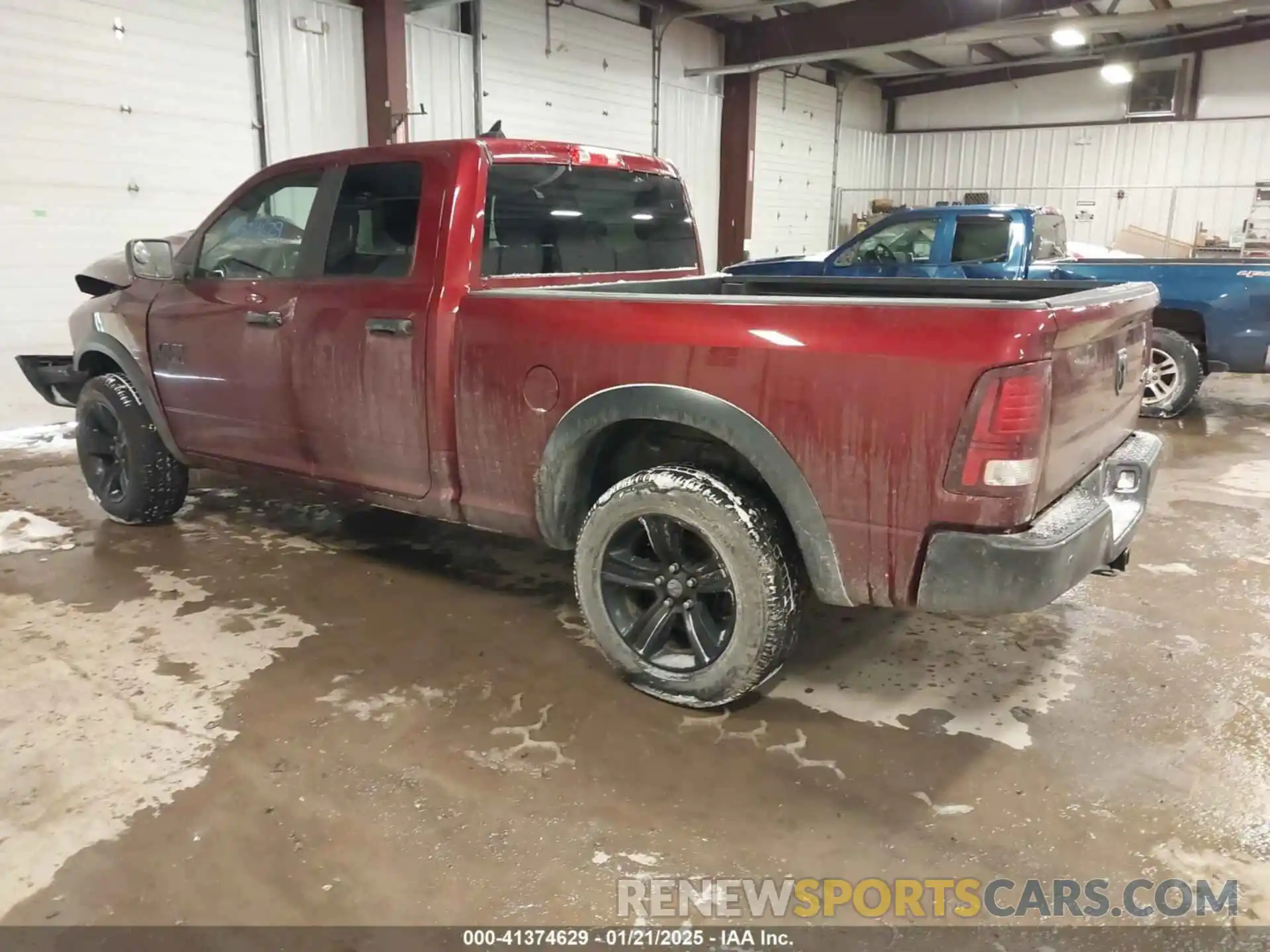 3 Photograph of a damaged car 1C6RR7GG1MS576853 RAM 1500 CLASSIC 2021