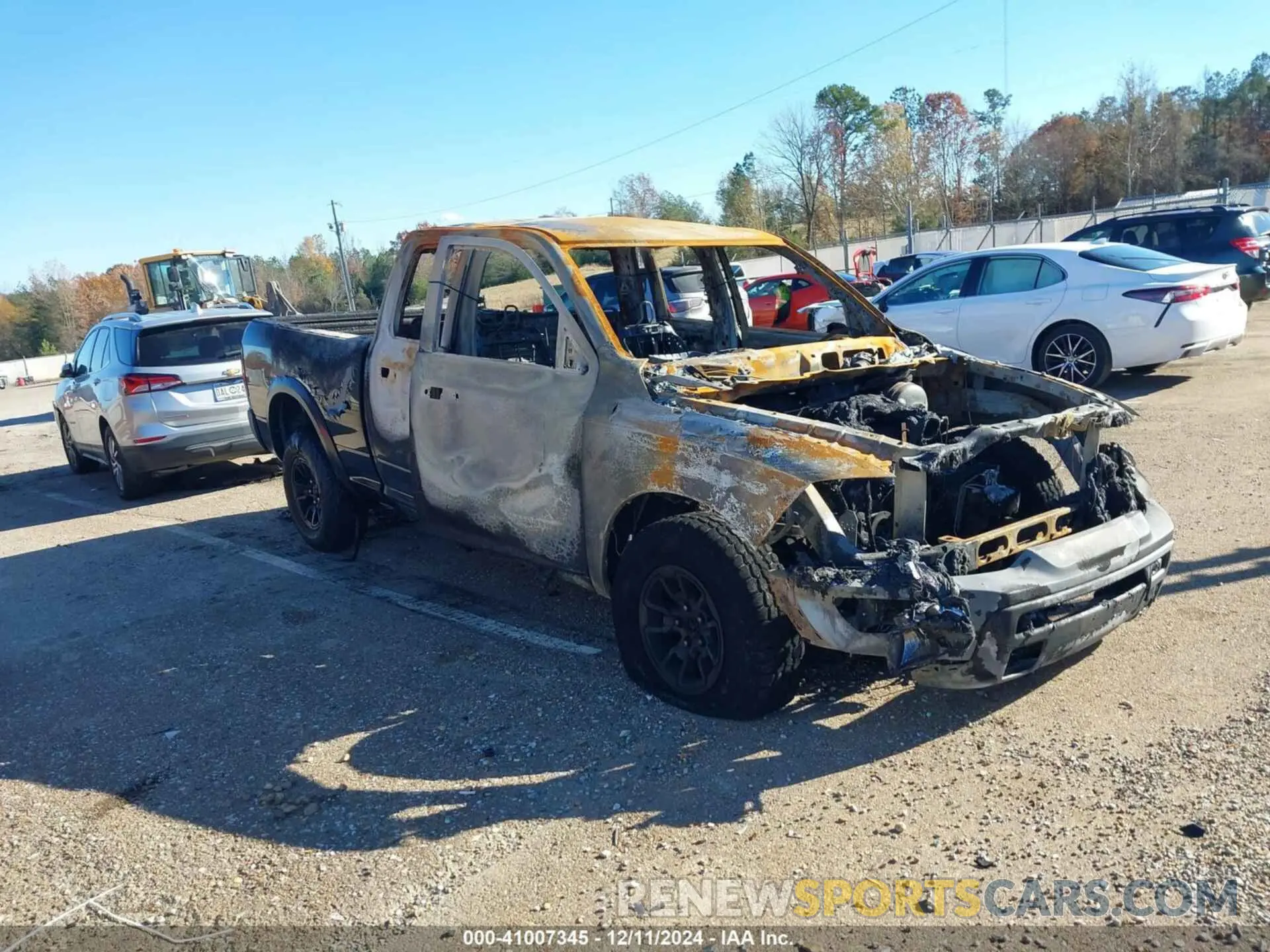 1 Photograph of a damaged car 1C6RR7GG4MS579116 RAM 1500 CLASSIC 2021