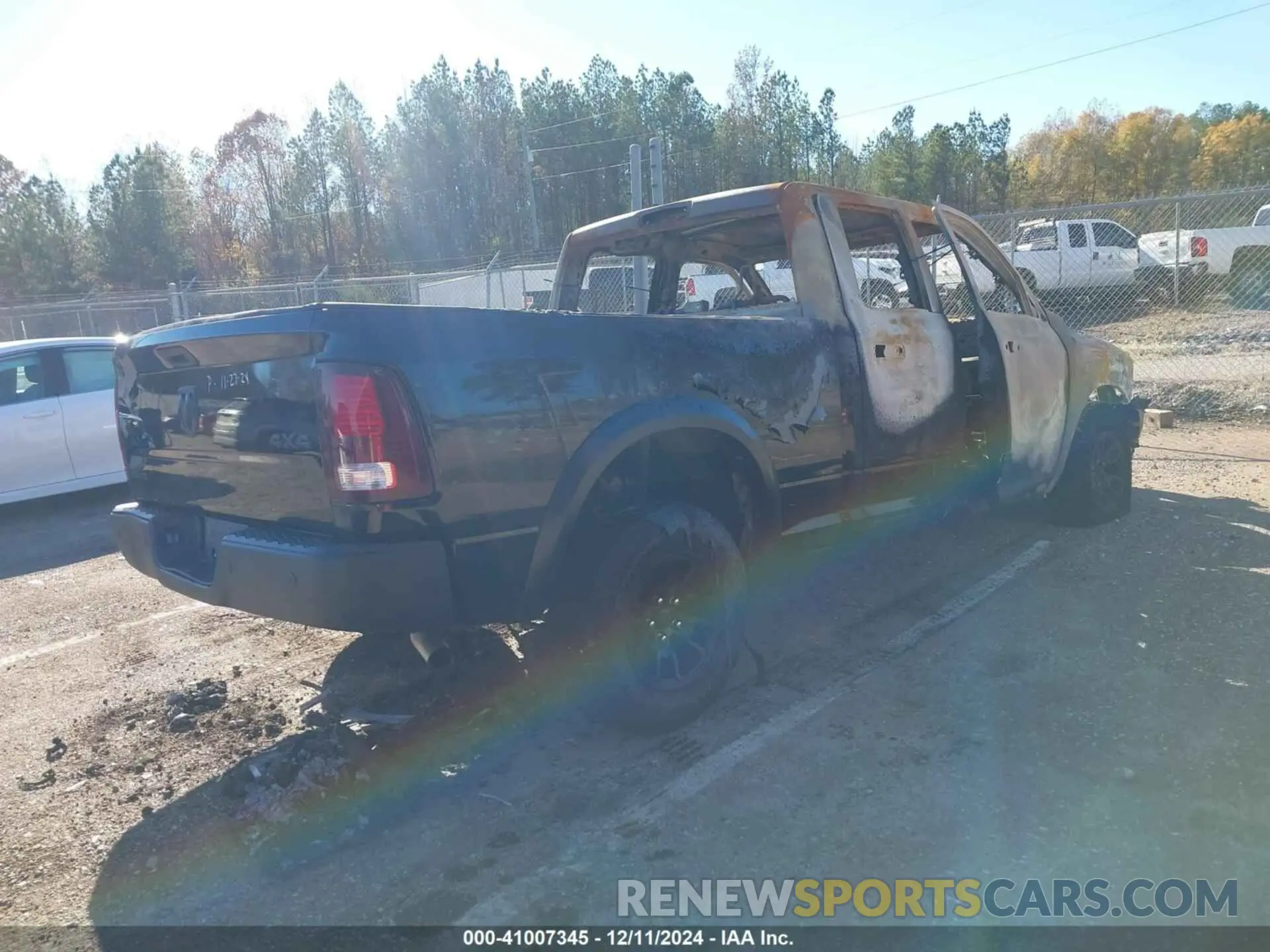 4 Photograph of a damaged car 1C6RR7GG4MS579116 RAM 1500 CLASSIC 2021