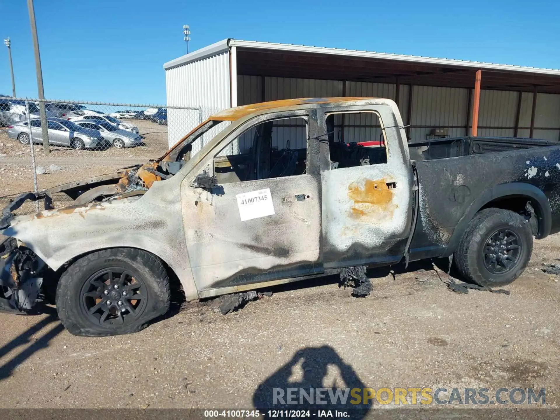 6 Photograph of a damaged car 1C6RR7GG4MS579116 RAM 1500 CLASSIC 2021
