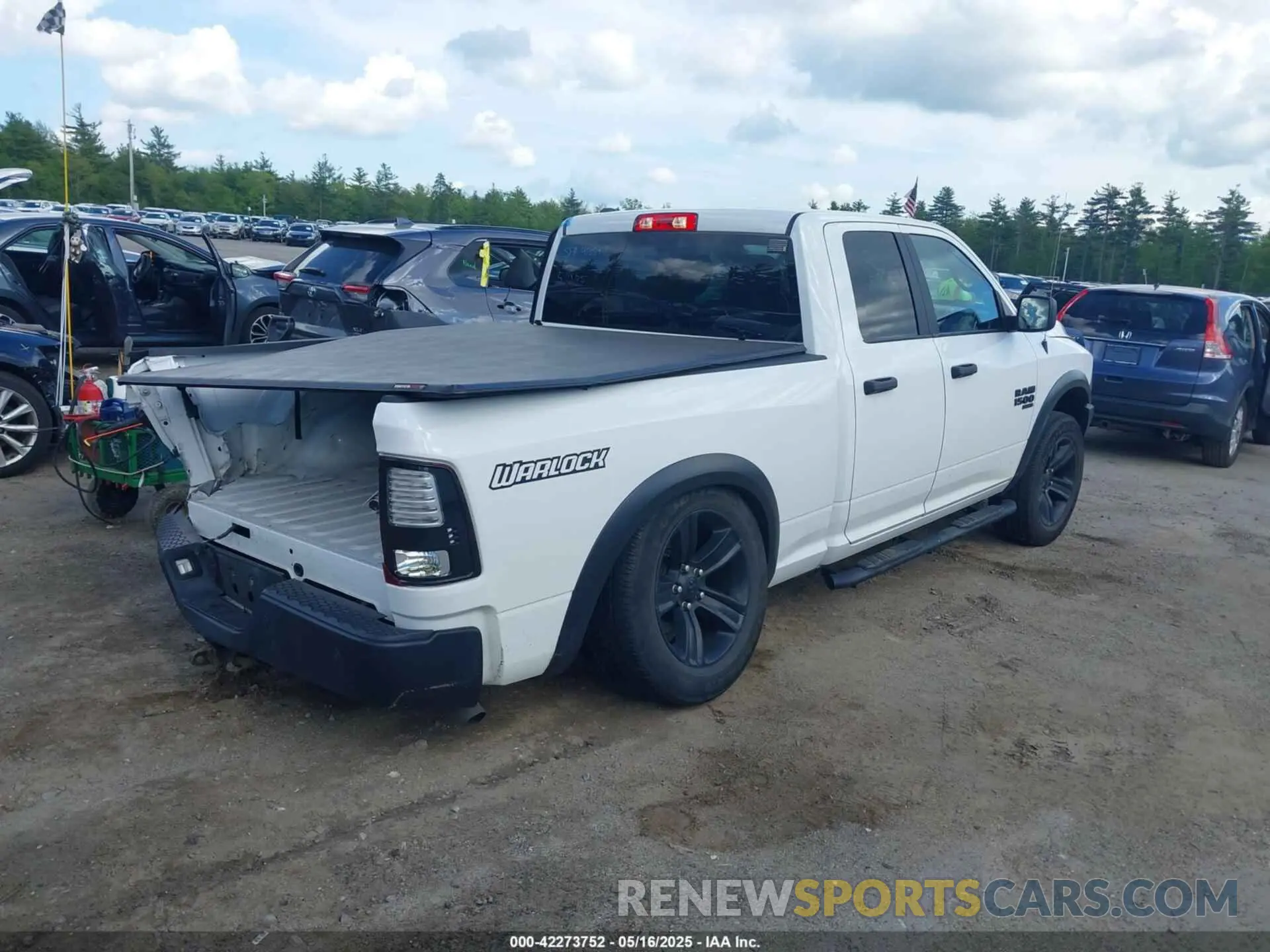 4 Photograph of a damaged car 1C6RR7GG6MS554802 RAM 1500 CLASSIC 2021