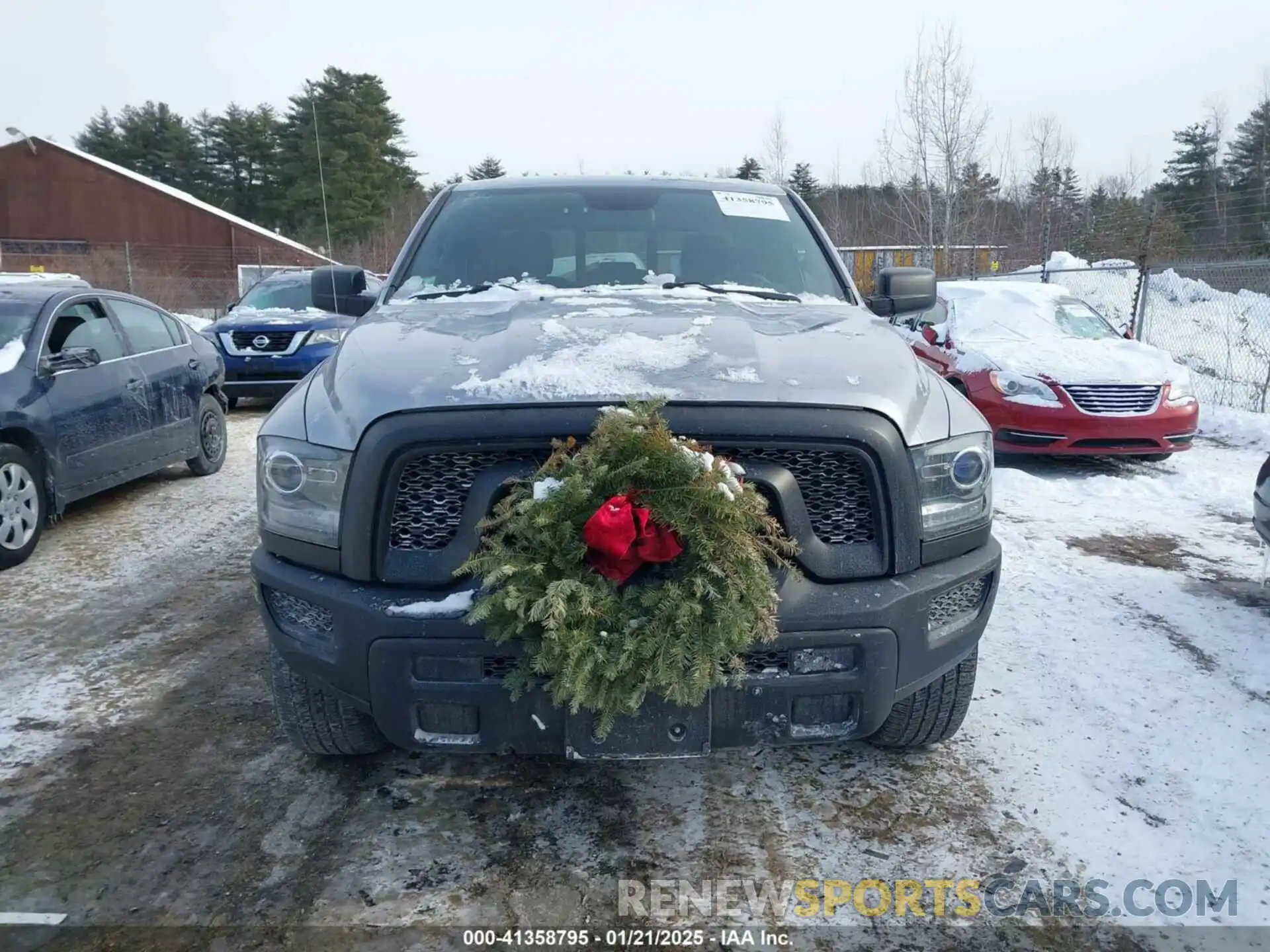 12 Photograph of a damaged car 1C6RR7GG6MS582308 RAM 1500 CLASSIC 2021