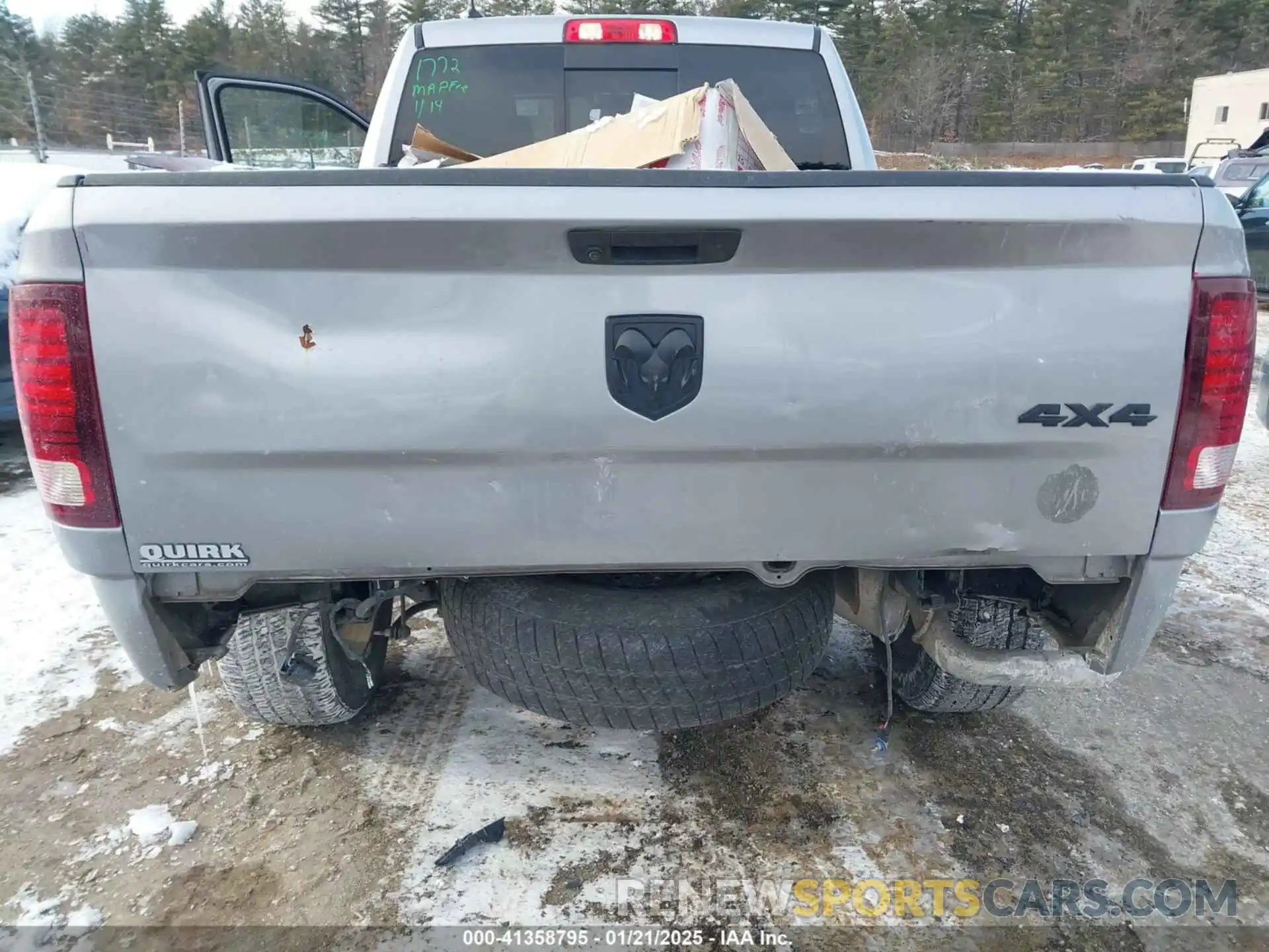 6 Photograph of a damaged car 1C6RR7GG6MS582308 RAM 1500 CLASSIC 2021