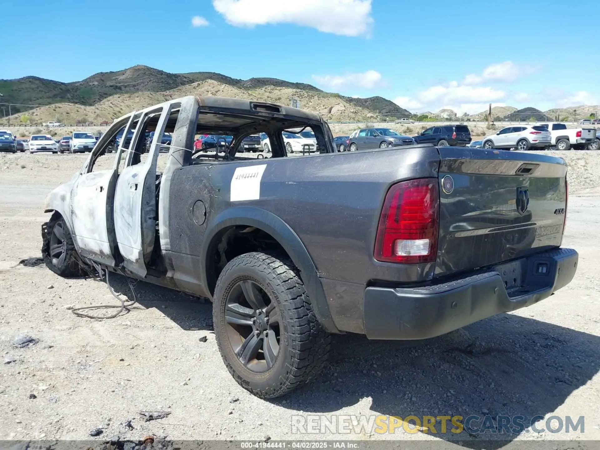 3 Photograph of a damaged car 1C6RR7GG9MS568984 RAM 1500 CLASSIC 2021