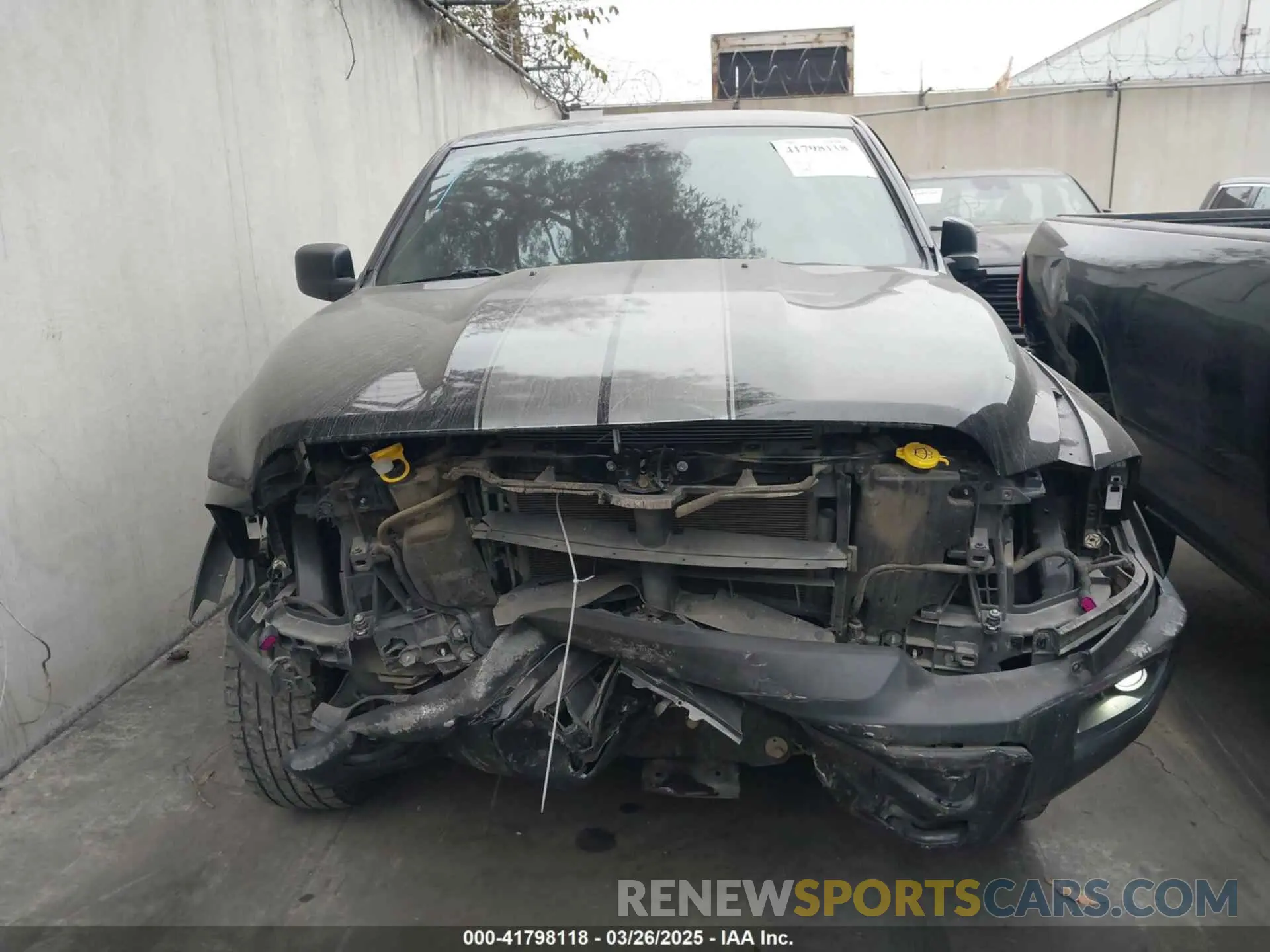 13 Photograph of a damaged car 1C6RR7GT0MS597545 RAM 1500 CLASSIC 2021