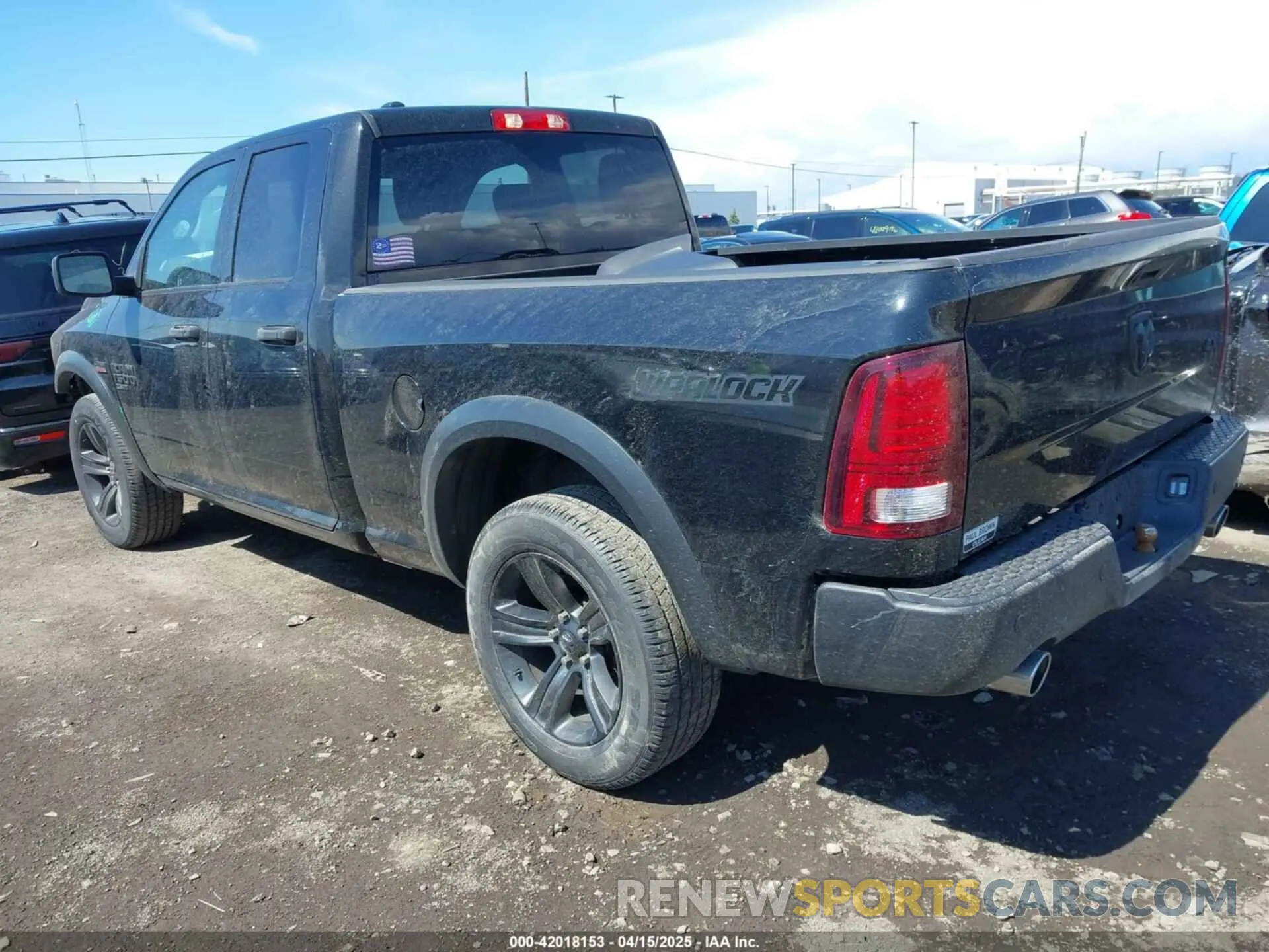 3 Photograph of a damaged car 1C6RR7GTXMS576752 RAM 1500 CLASSIC 2021