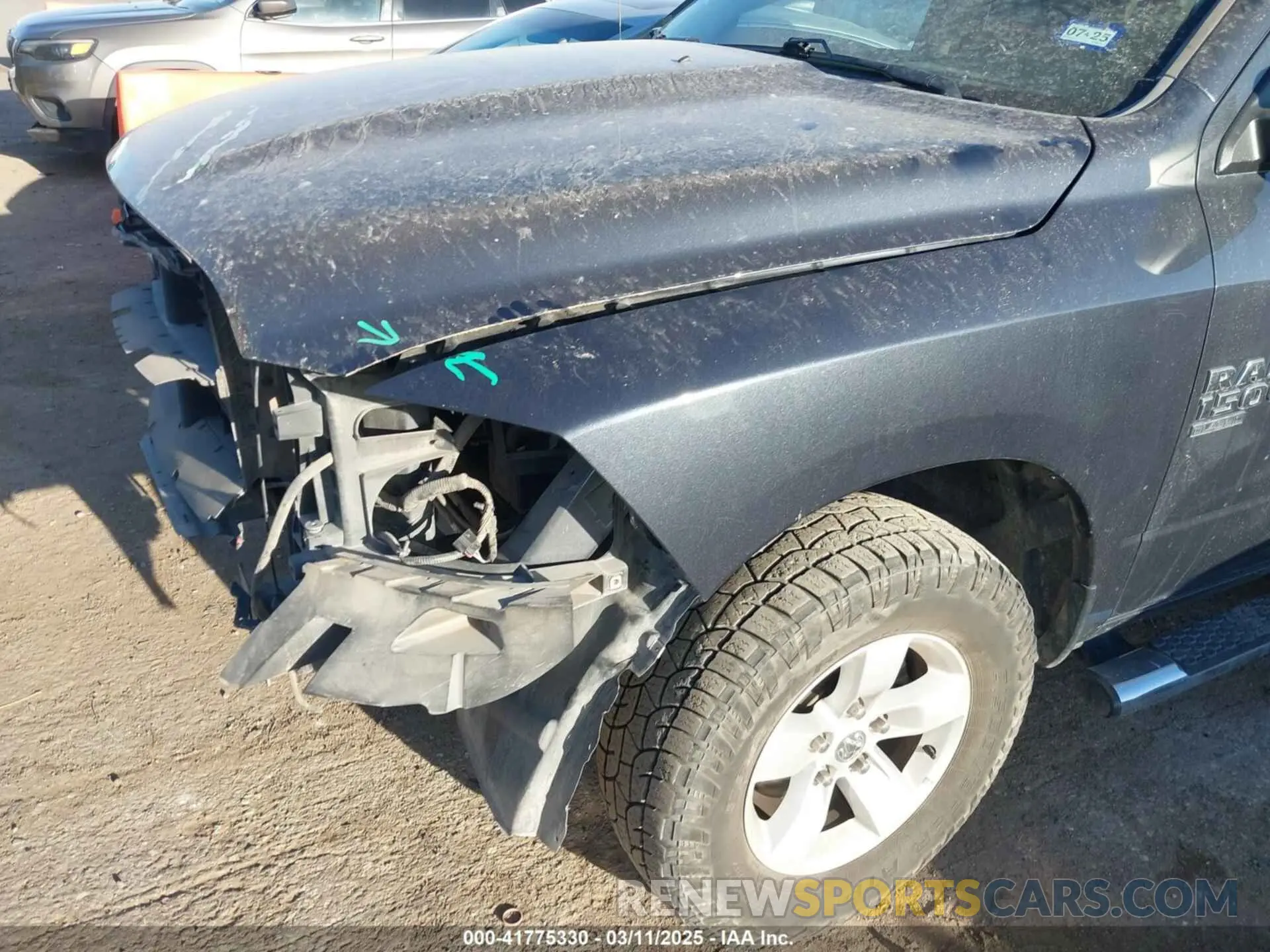 6 Photograph of a damaged car 1C6RR7LG3MS533217 RAM 1500 CLASSIC 2021