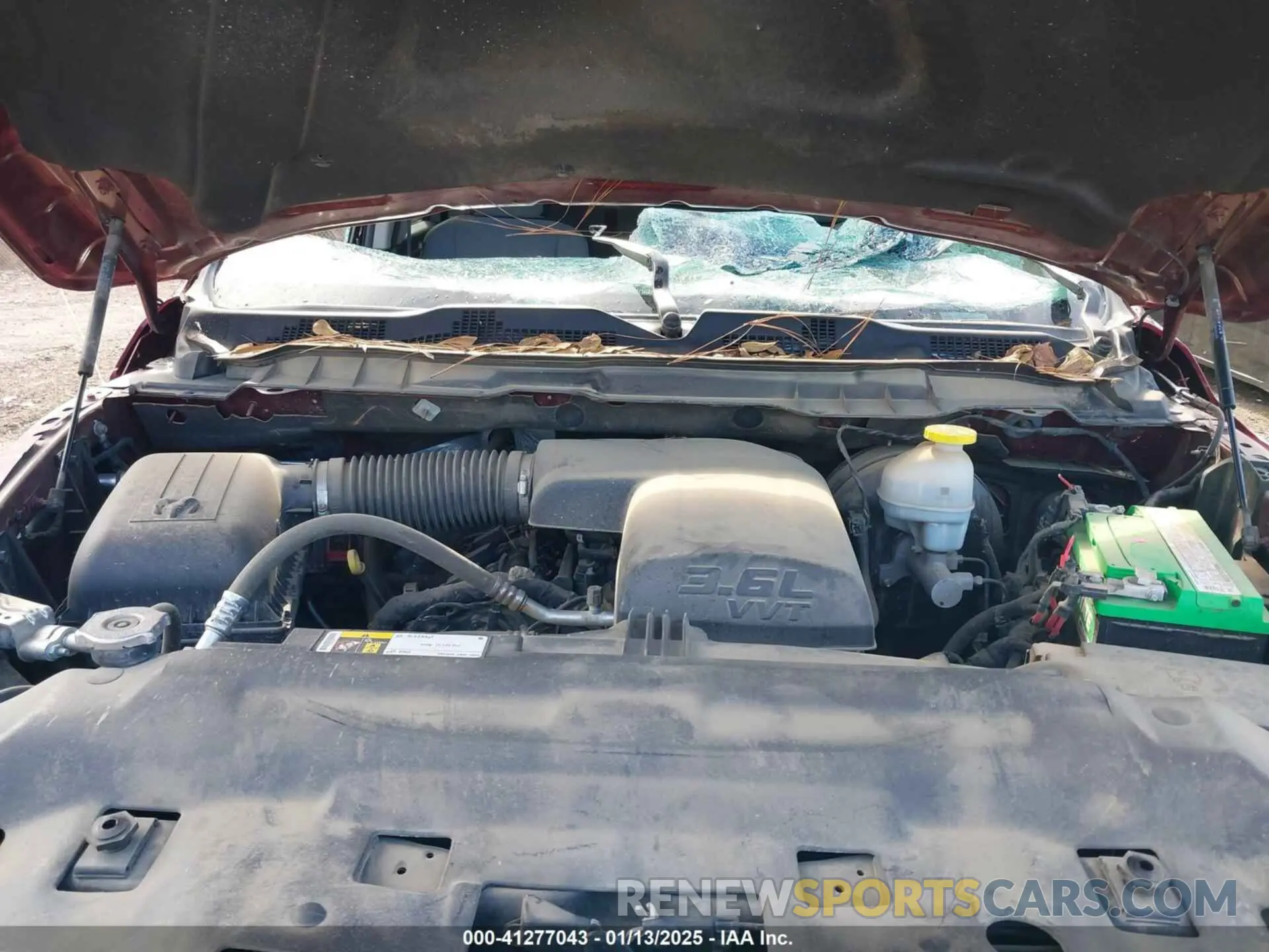 10 Photograph of a damaged car 1C6RR7LG5MS533235 RAM 1500 CLASSIC 2021