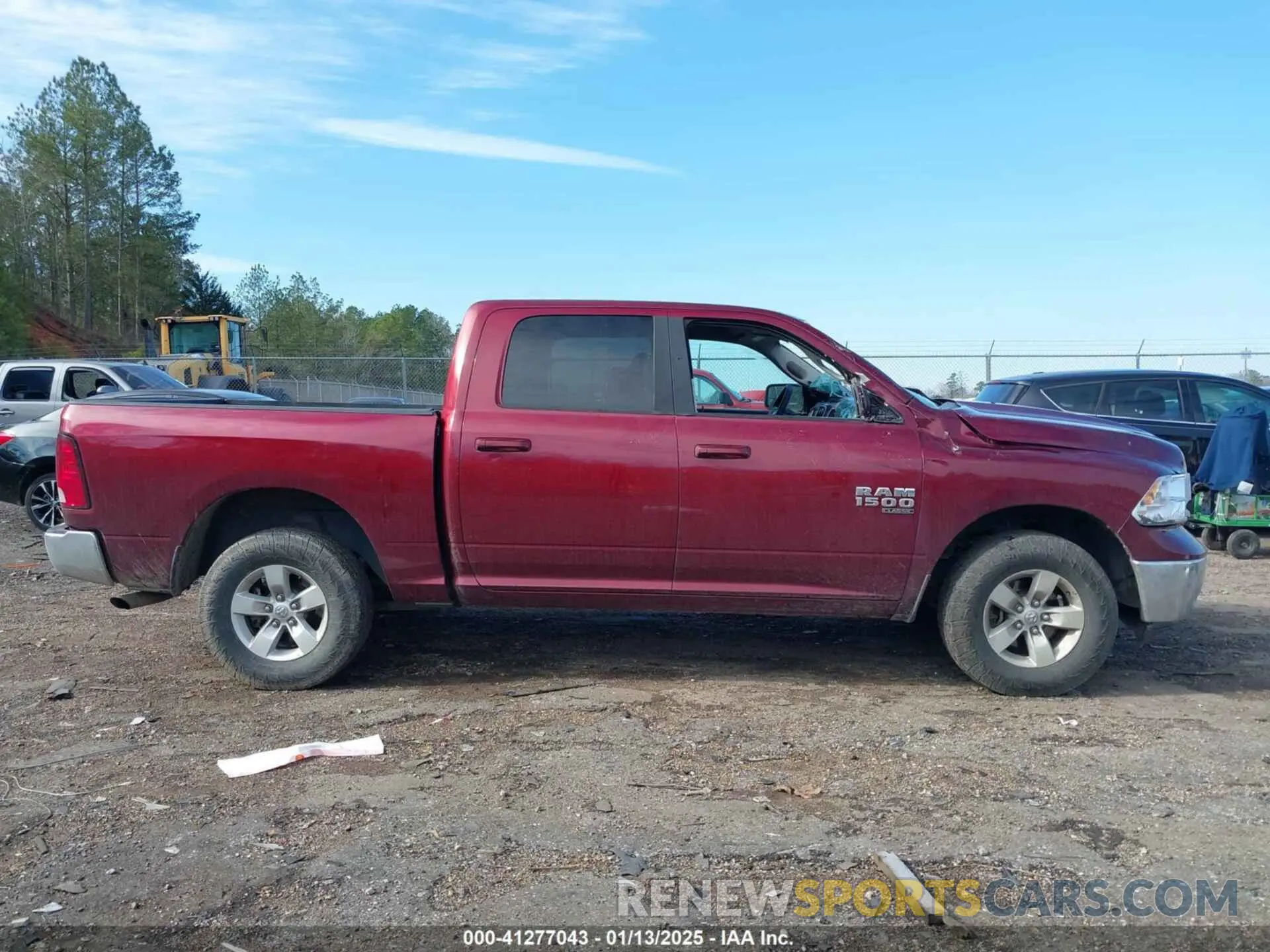 13 Photograph of a damaged car 1C6RR7LG5MS533235 RAM 1500 CLASSIC 2021