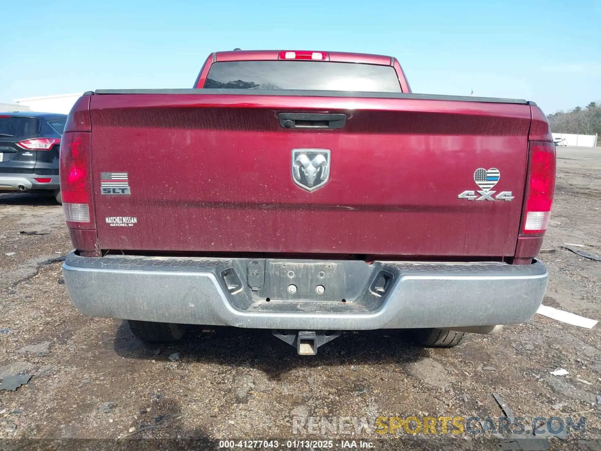 16 Photograph of a damaged car 1C6RR7LG5MS533235 RAM 1500 CLASSIC 2021