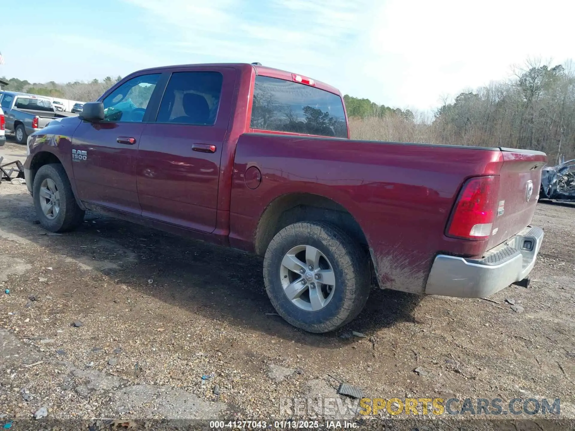 3 Photograph of a damaged car 1C6RR7LG5MS533235 RAM 1500 CLASSIC 2021