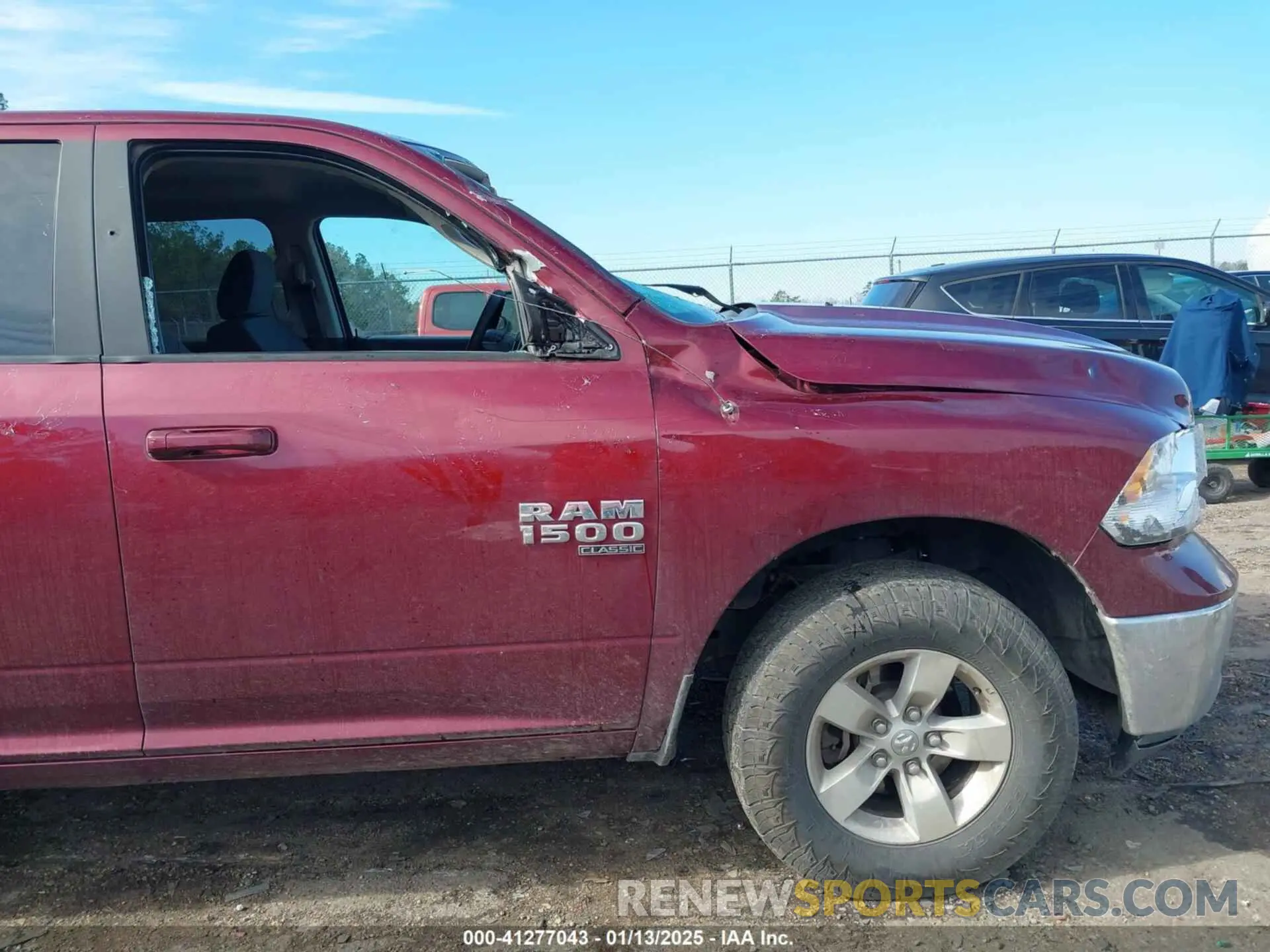 6 Photograph of a damaged car 1C6RR7LG5MS533235 RAM 1500 CLASSIC 2021