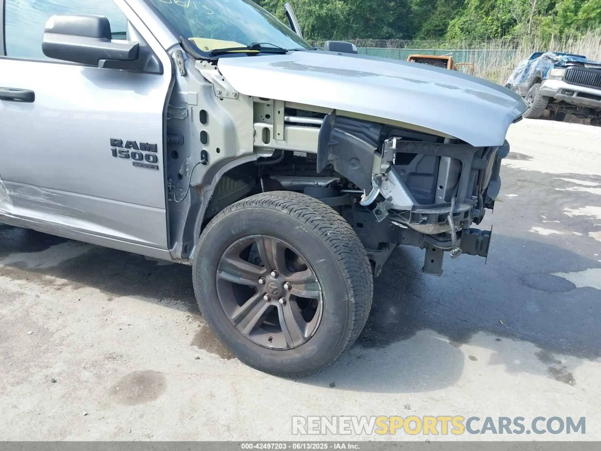 18 Photograph of a damaged car 1C6RR7LT1MS502657 RAM 1500 CLASSIC 2021