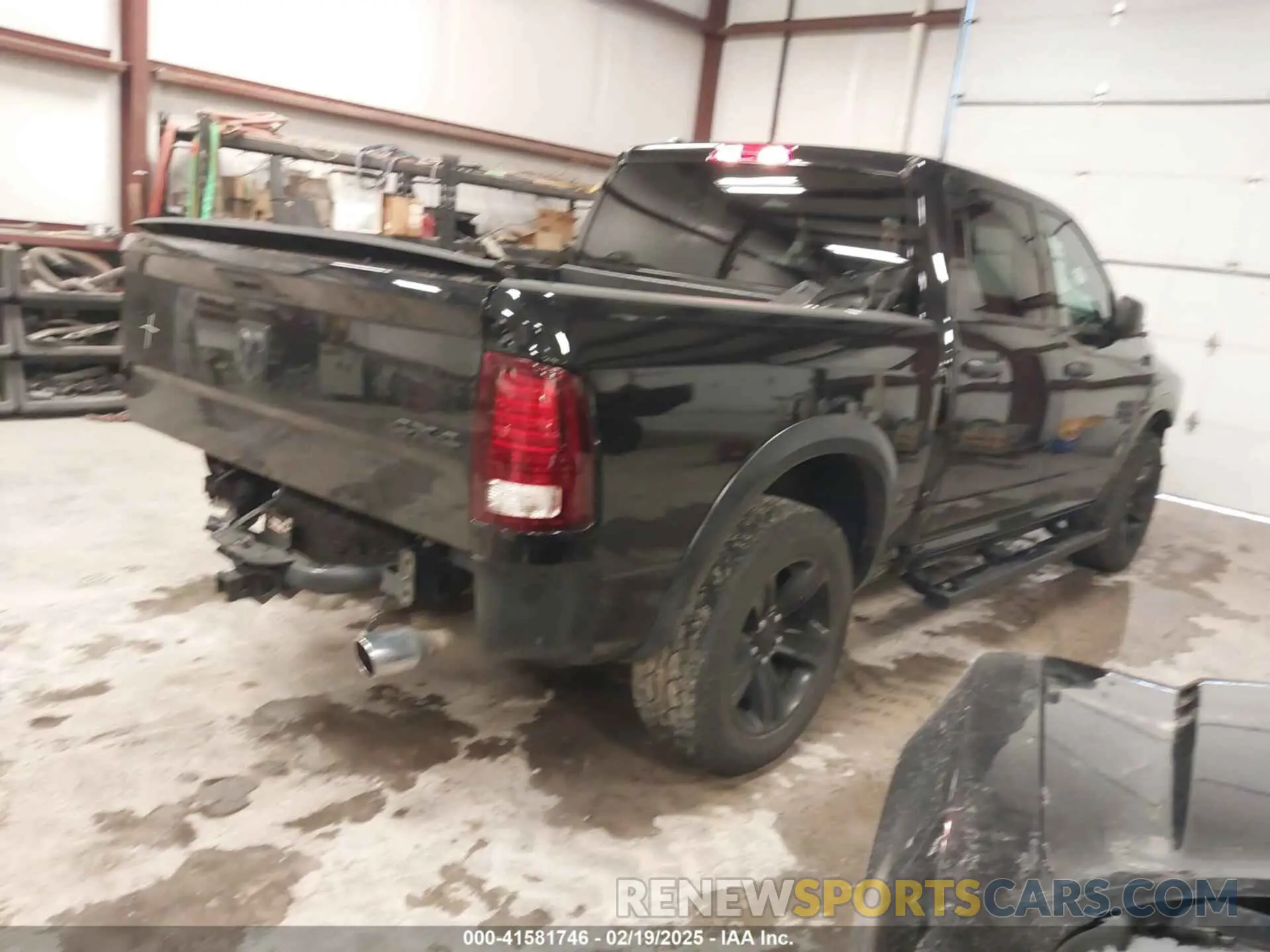 4 Photograph of a damaged car 1C6RR7LT1MS535500 RAM 1500 CLASSIC 2021