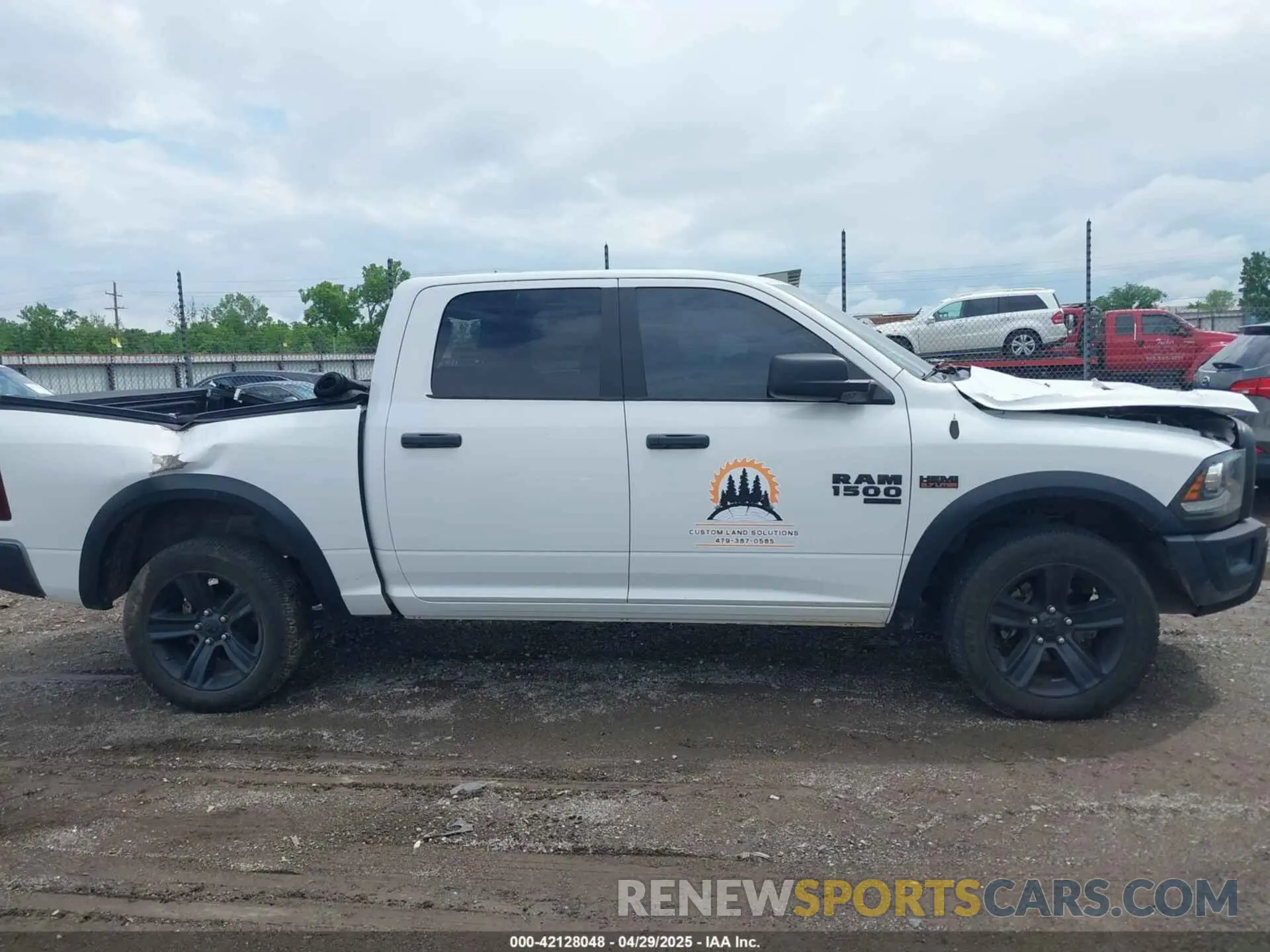 13 Photograph of a damaged car 1C6RR7LT6MS516828 RAM 1500 CLASSIC 2021