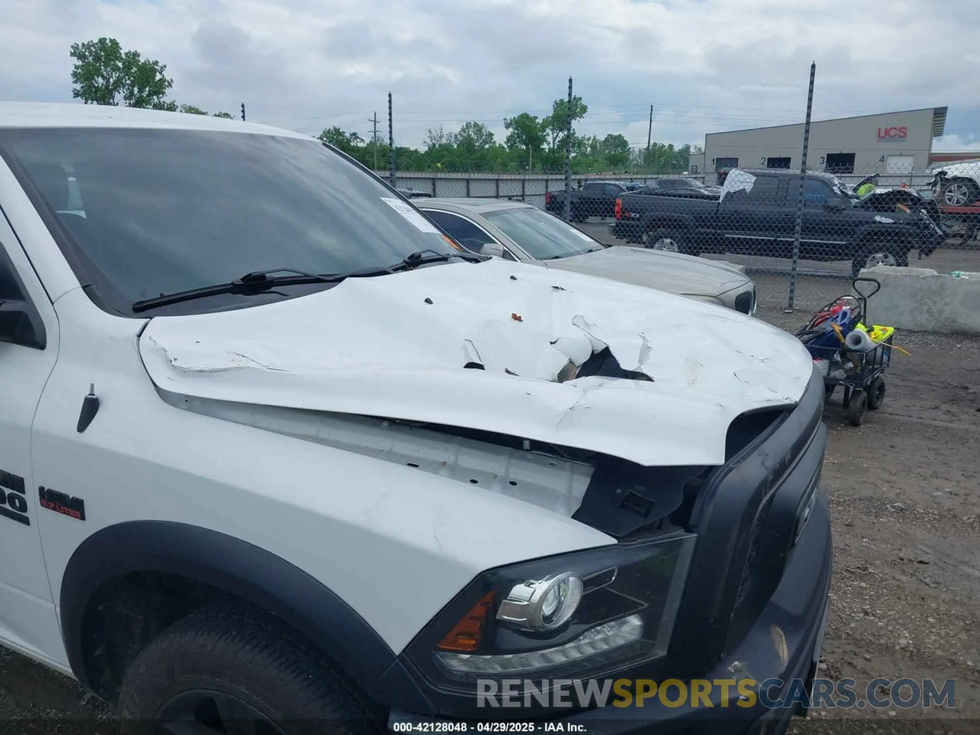 20 Photograph of a damaged car 1C6RR7LT6MS516828 RAM 1500 CLASSIC 2021