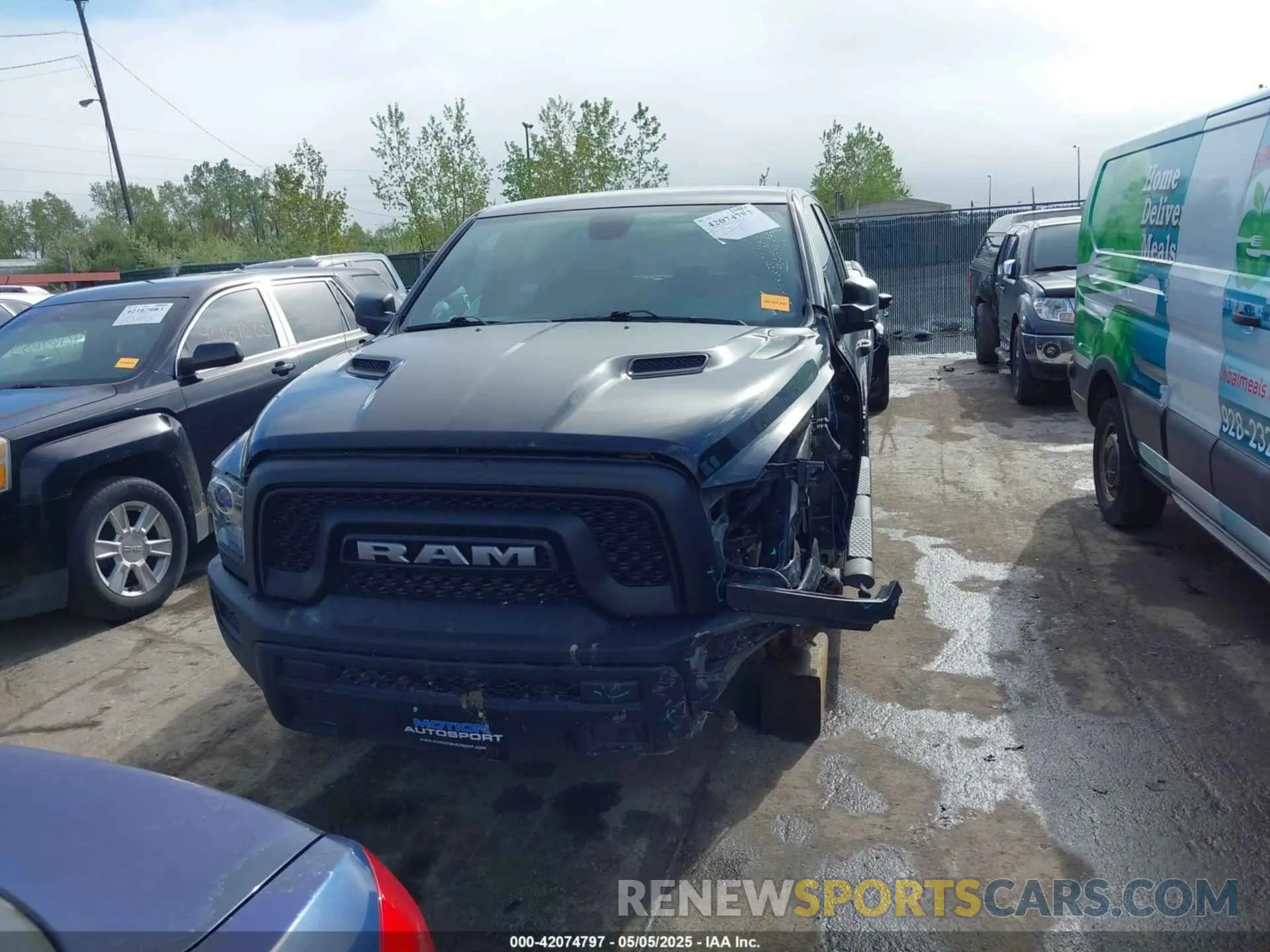 13 Photograph of a damaged car 1C6RR7LT8MS589263 RAM 1500 CLASSIC 2021