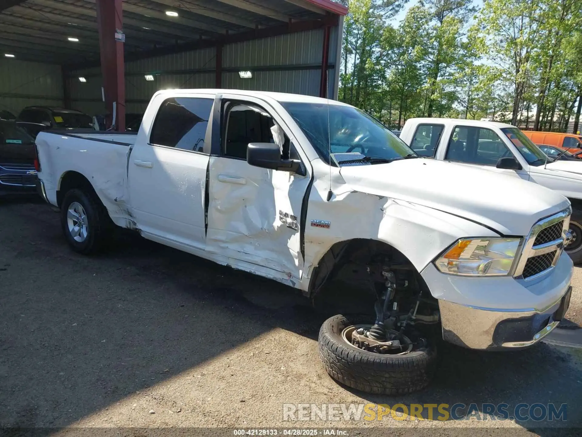 6 Photograph of a damaged car 1C6RR7TT1MS535304 RAM 1500 CLASSIC 2021