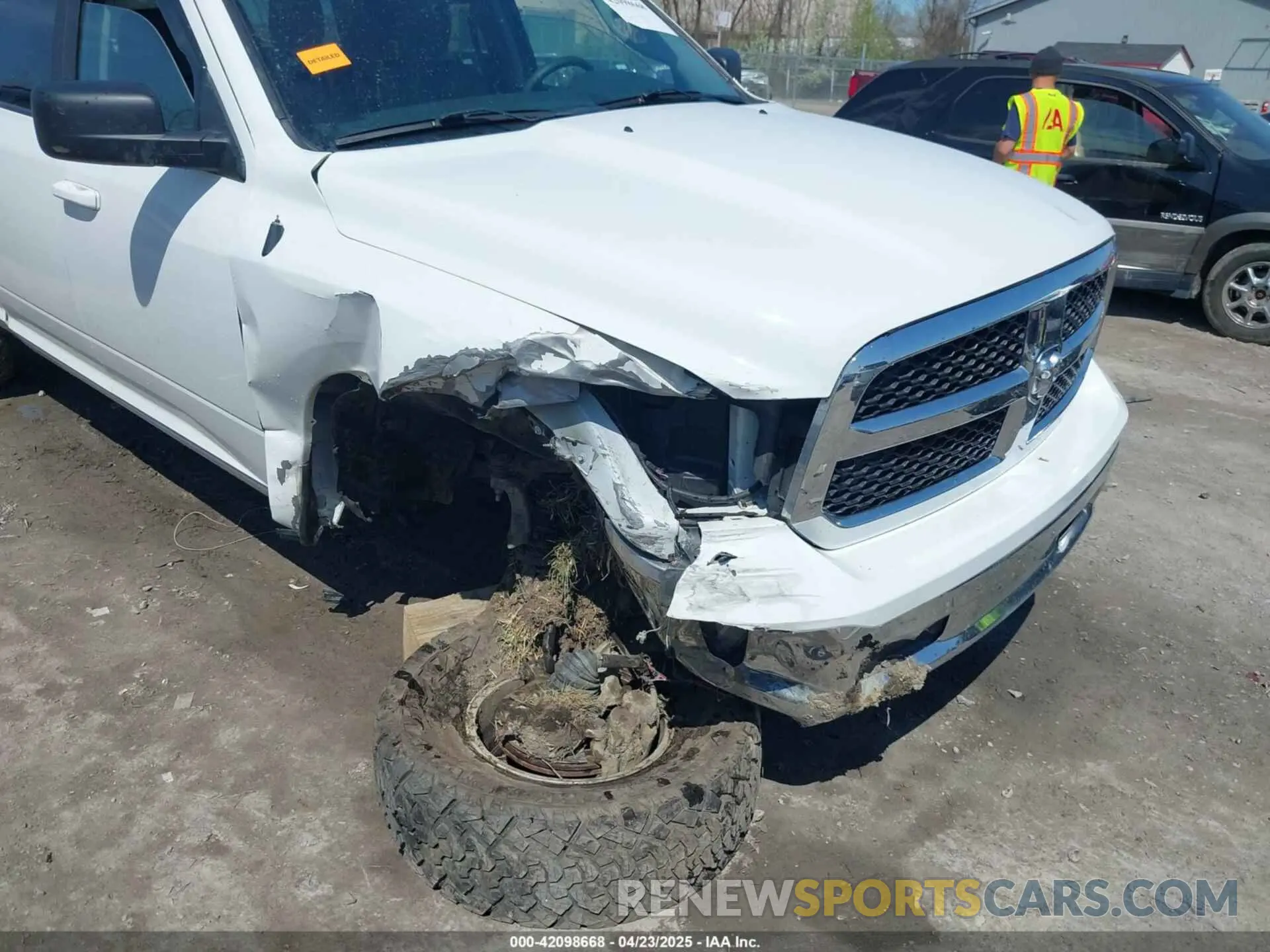 6 Photograph of a damaged car 1C6RR7TT2MS521993 RAM 1500 CLASSIC 2021