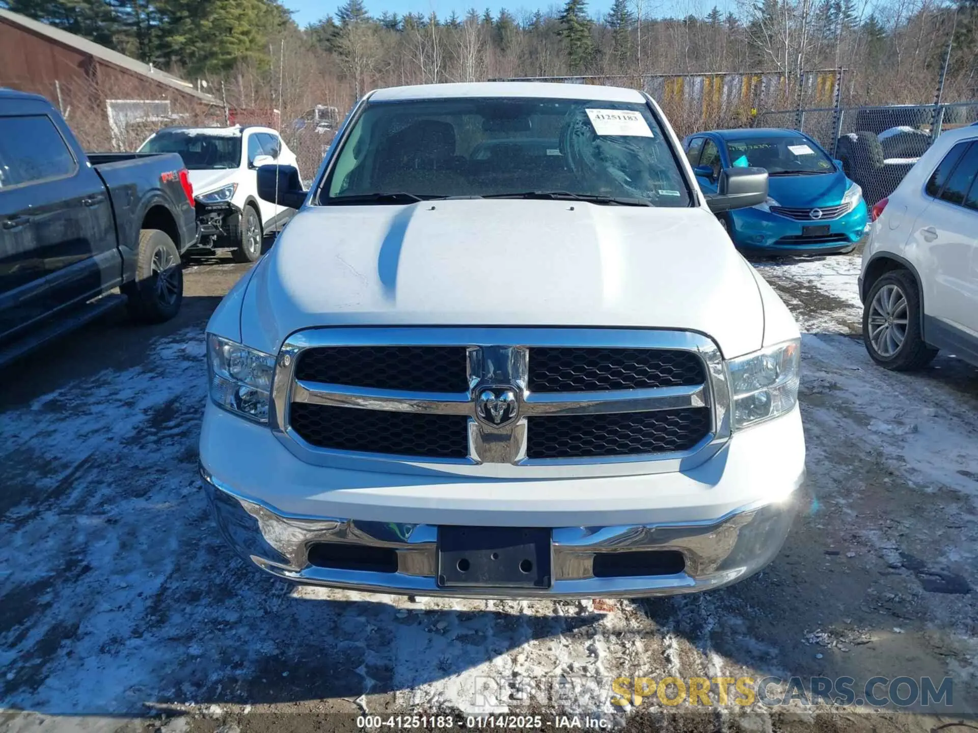 12 Photograph of a damaged car 1C6RR7TT6MS521933 RAM 1500 CLASSIC 2021