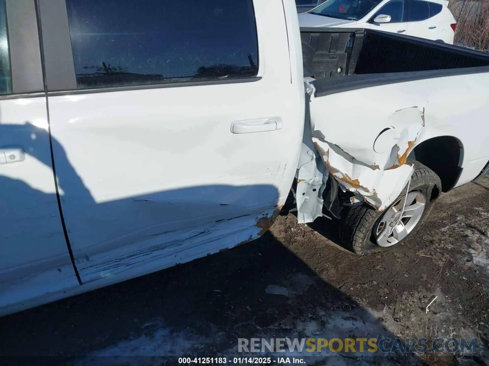 6 Photograph of a damaged car 1C6RR7TT6MS521933 RAM 1500 CLASSIC 2021