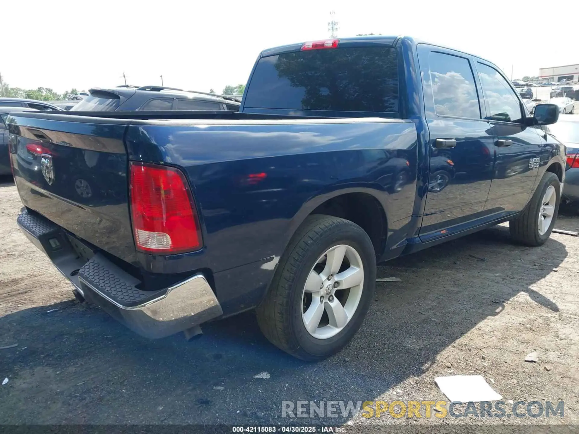 4 Photograph of a damaged car 3C6RR6KG3MG713414 RAM 1500 CLASSIC 2021