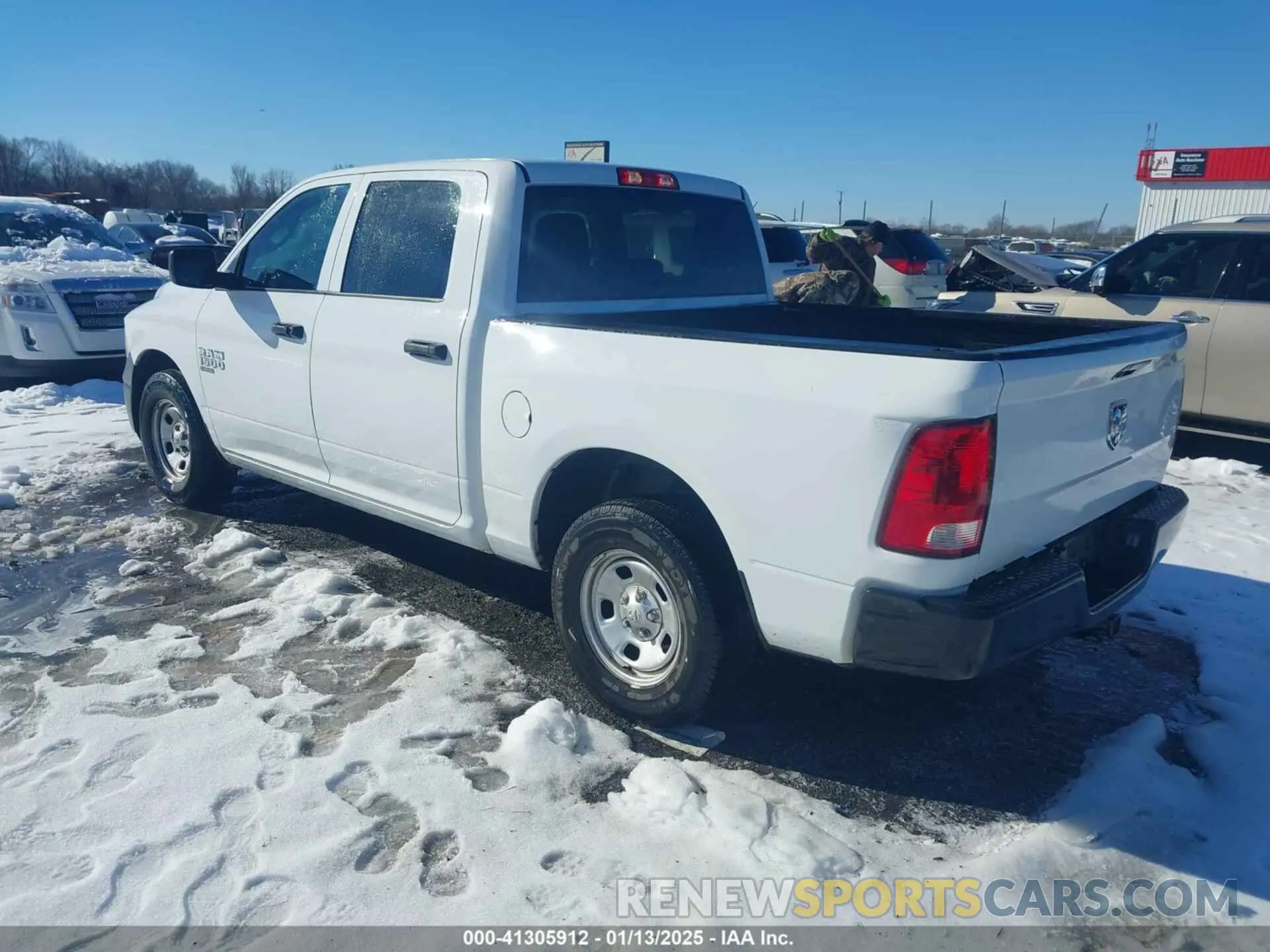 3 Photograph of a damaged car 3C6RR6KG5MG708229 RAM 1500 CLASSIC 2021